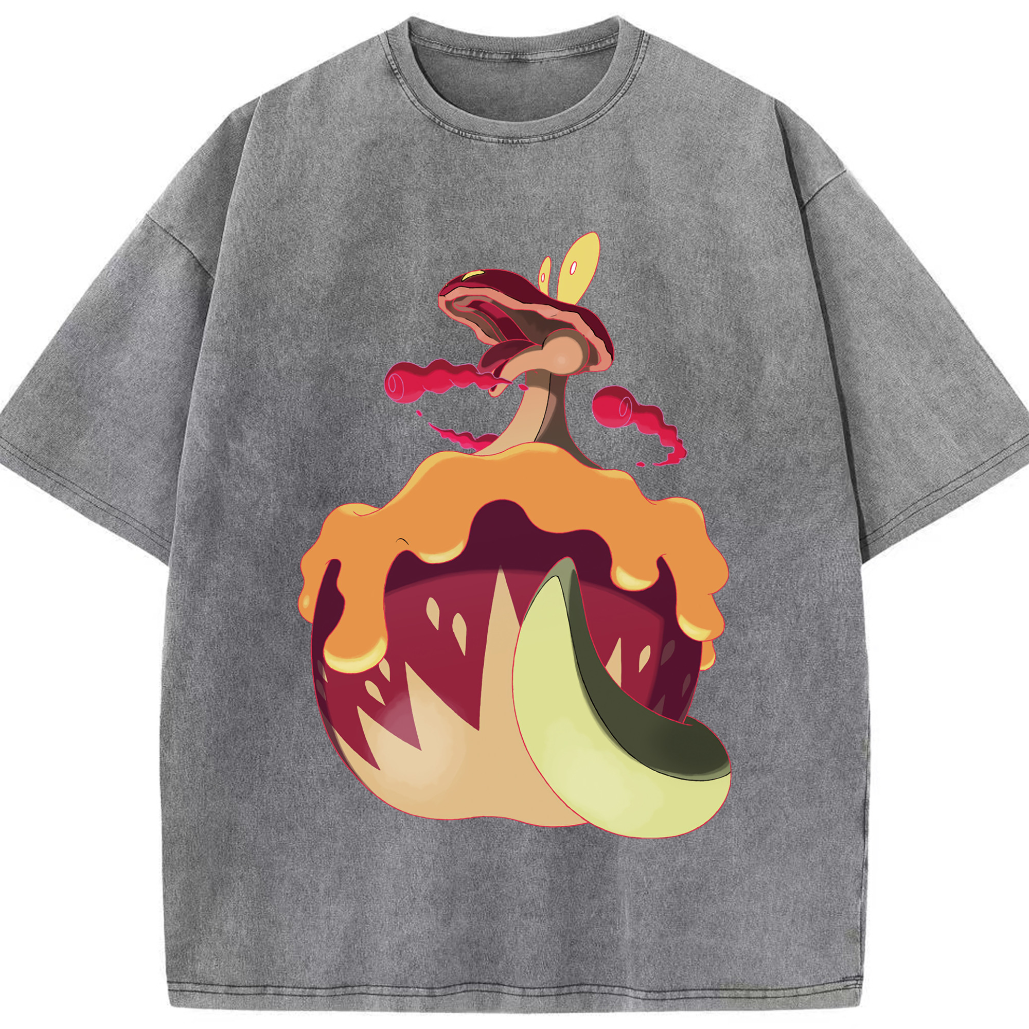 （画像用） ポケットモンスター Pokémon 綿100% ヴィンテージ風 半袖Tシャツ（フロントプリント）