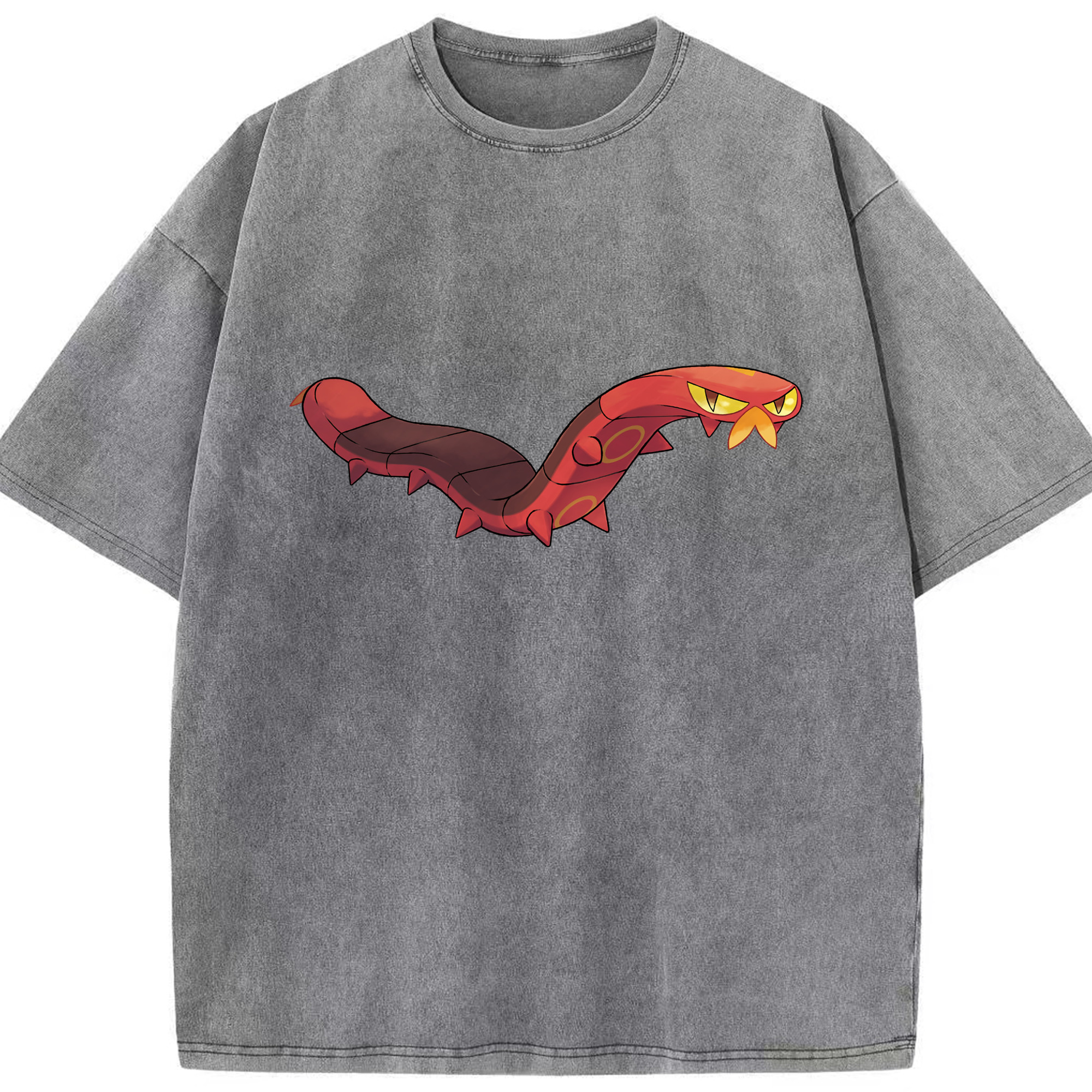 （画像用） ポケットモンスター Pokémon 綿100% ヴィンテージ風 半袖Tシャツ（フロントプリント）
