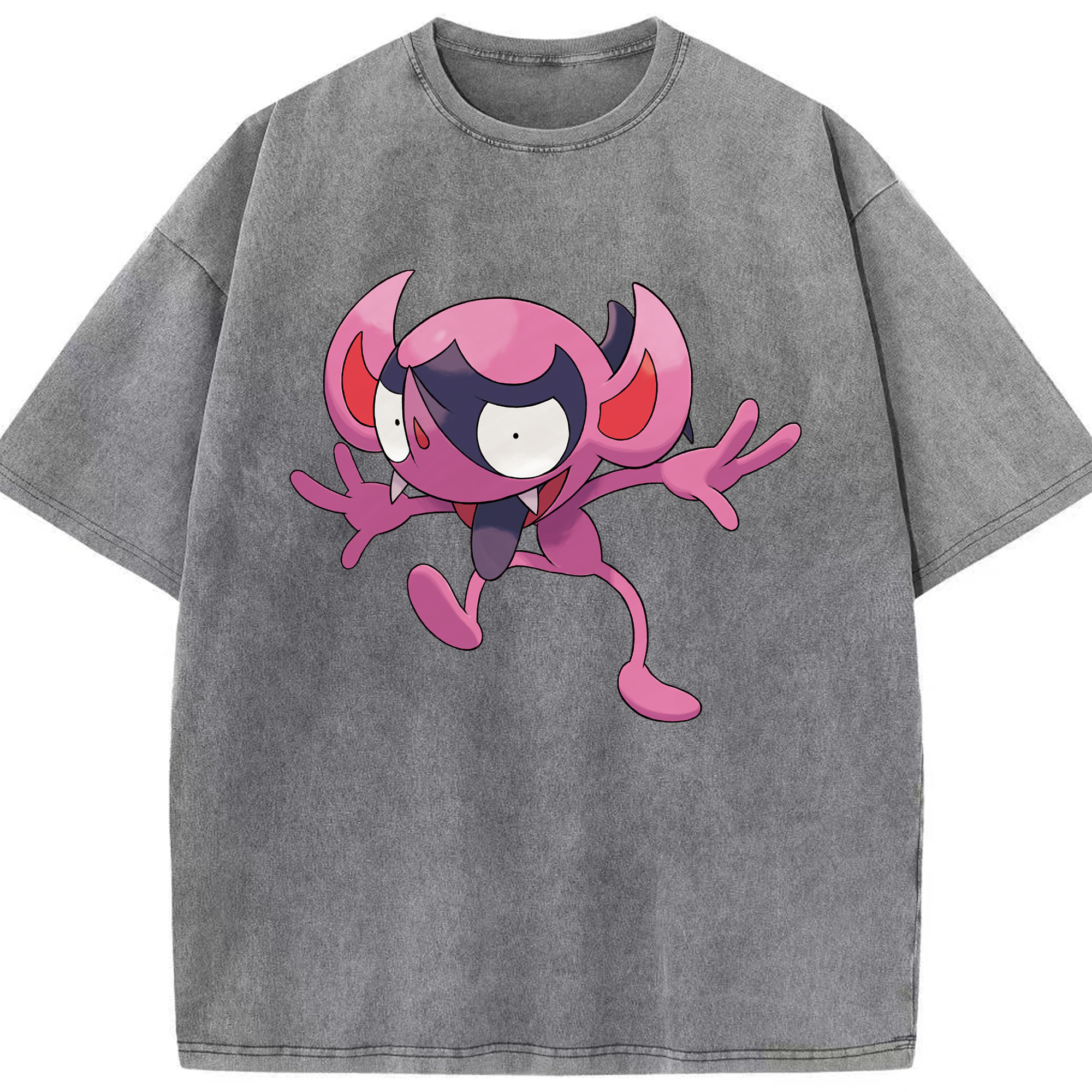 （画像用） ポケットモンスター Pokémon 綿100% ヴィンテージ風 半袖Tシャツ（フロントプリント）