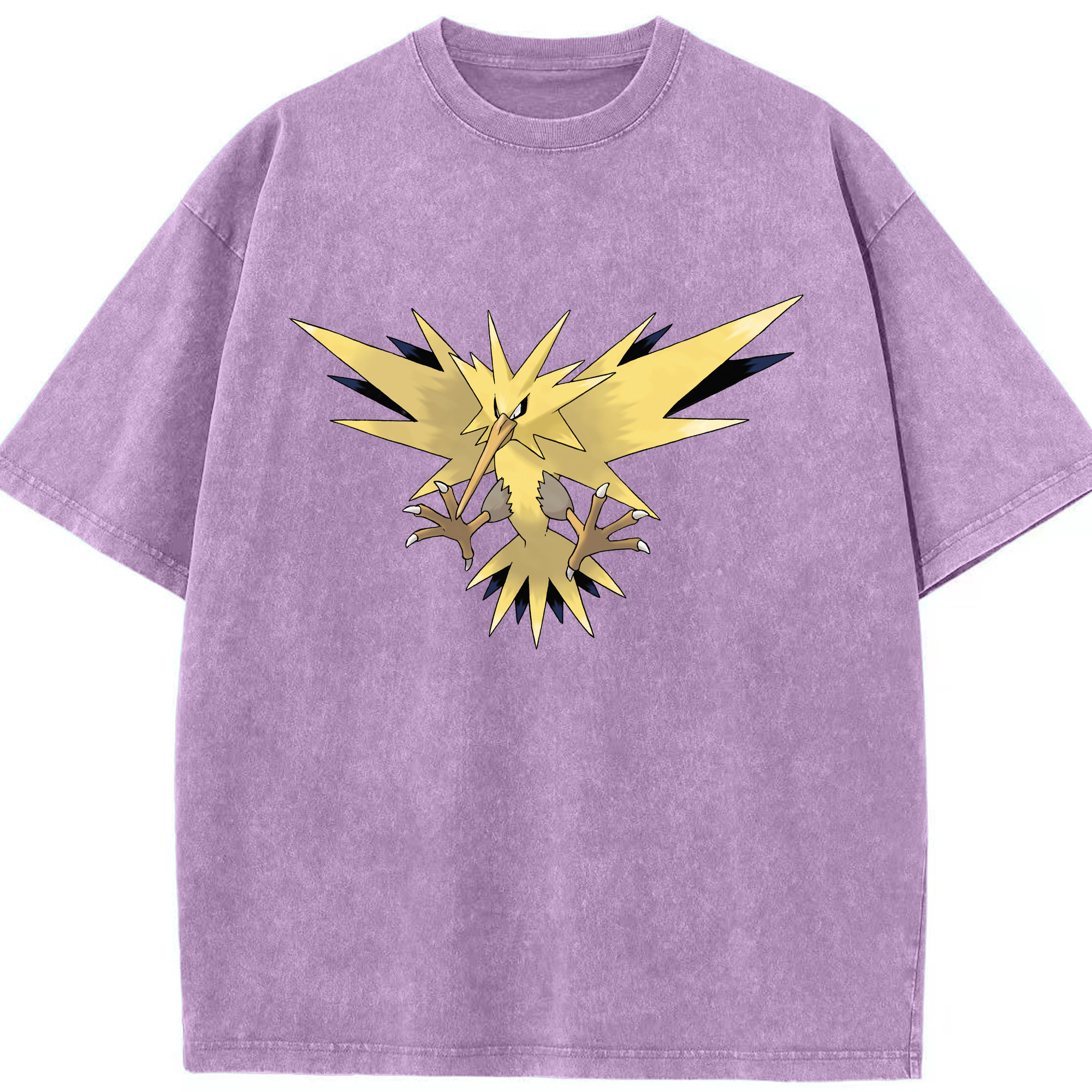 （画像用） ポケットモンスター Pokémon 綿100% ヴィンテージ風 半袖Tシャツ（フロントプリント）