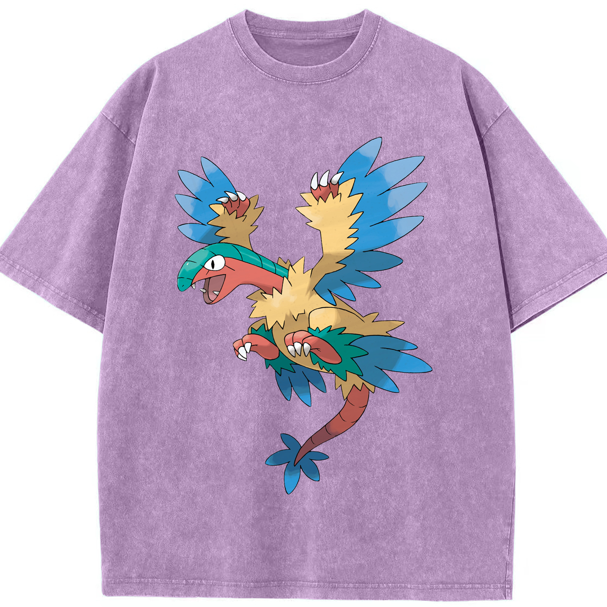 （画像用） ポケットモンスター Pokémon 綿100% ヴィンテージ風 半袖Tシャツ（フロントプリント）