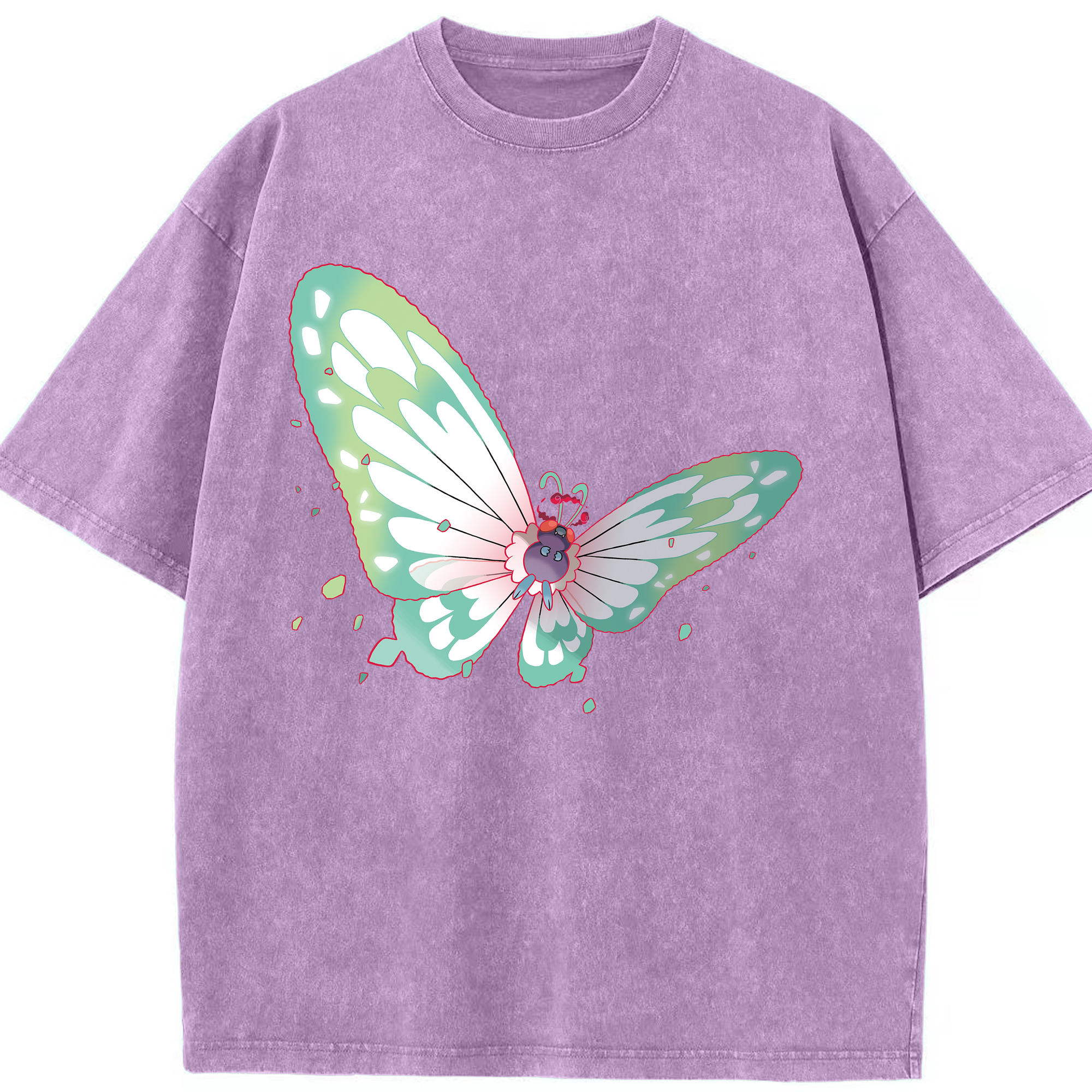 （画像用） ポケットモンスター Pokémon 綿100% ヴィンテージ風 半袖Tシャツ（フロントプリント）