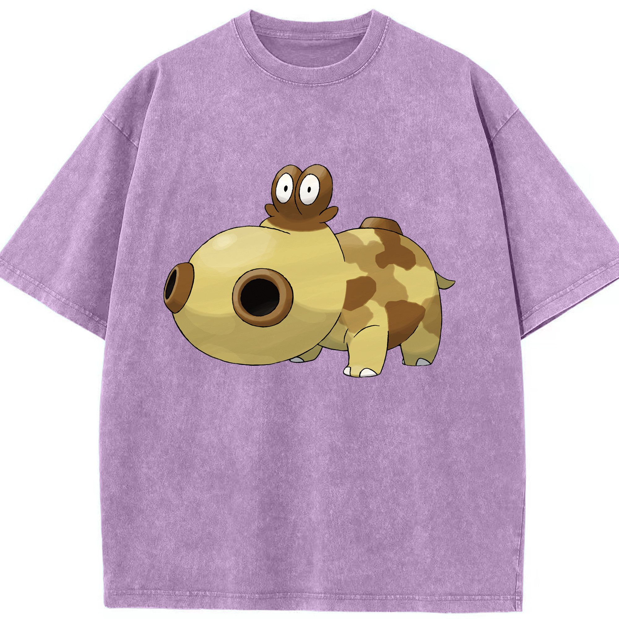 （画像用） ポケットモンスター Pokémon 綿100% ヴィンテージ風 半袖Tシャツ（フロントプリント）