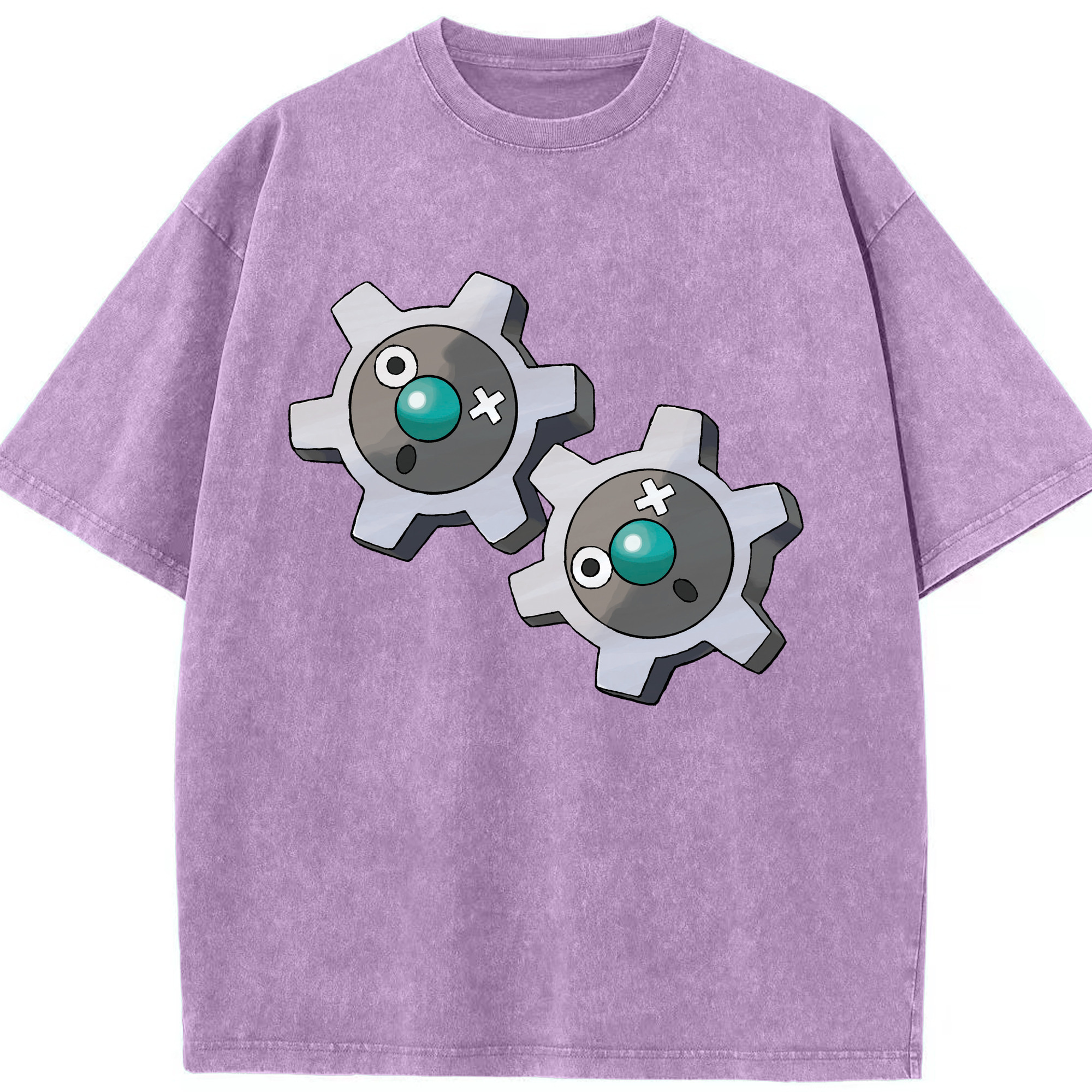 （画像用） ポケットモンスター Pokémon 綿100% ヴィンテージ風 半袖Tシャツ（フロントプリント）