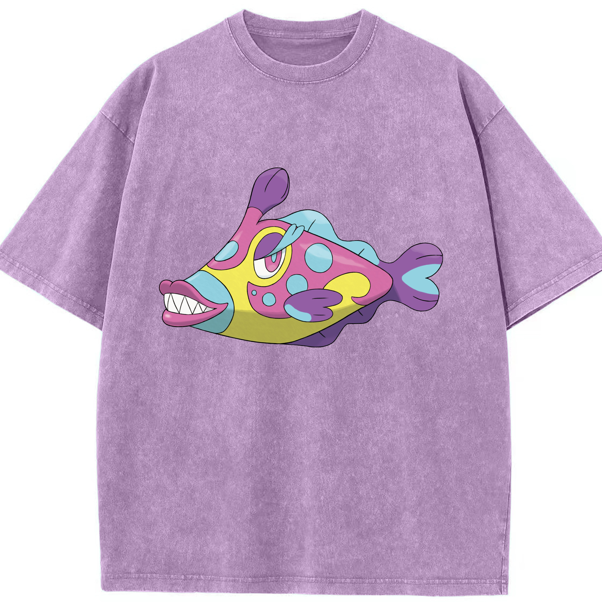 （画像用） ポケットモンスター Pokémon 綿100% ヴィンテージ風 半袖Tシャツ（フロントプリント）
