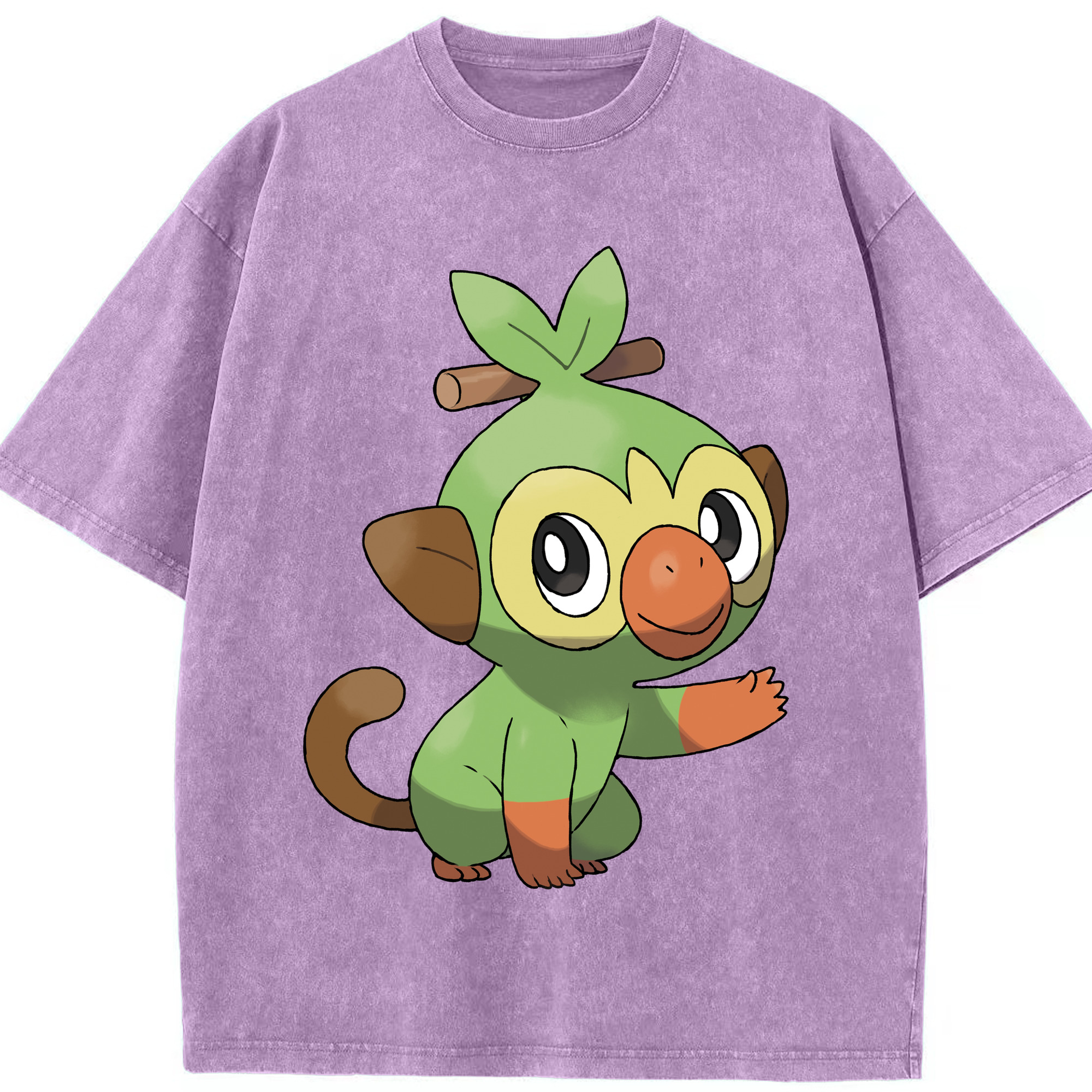 （画像用） ポケットモンスター Pokémon 綿100% ヴィンテージ風 半袖Tシャツ（フロントプリント）