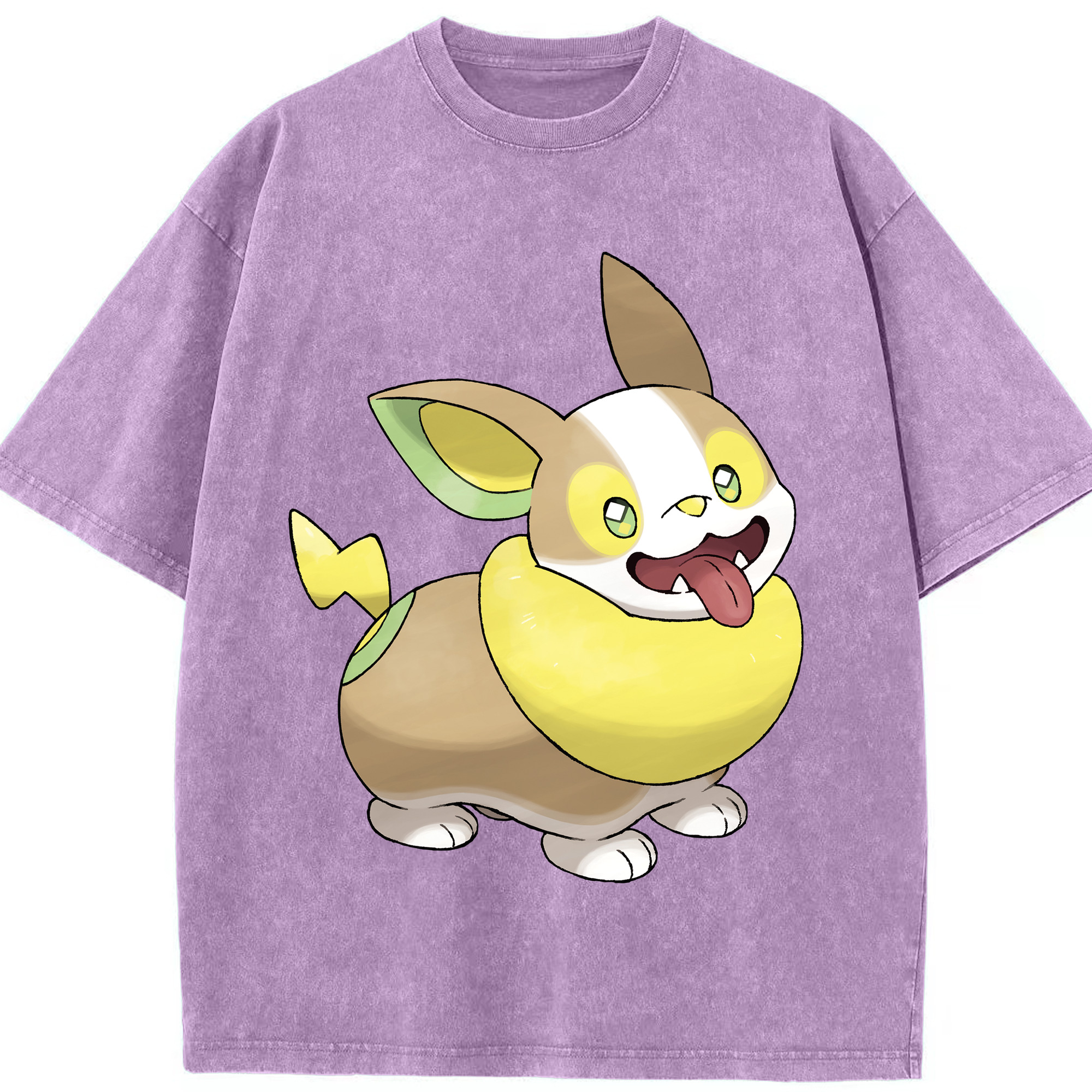 （画像用） ポケットモンスター Pokémon 綿100% ヴィンテージ風 半袖Tシャツ（フロントプリント）