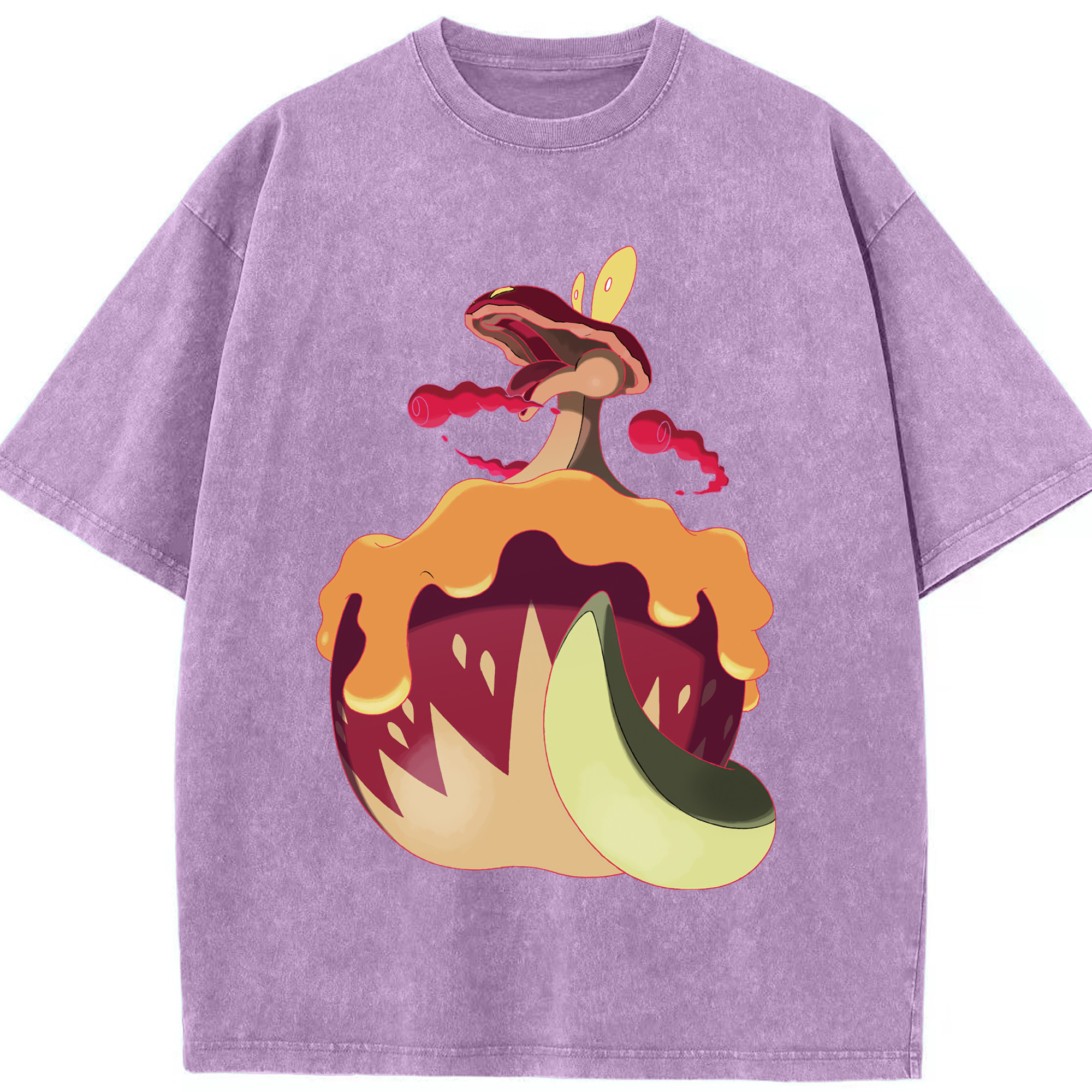 （画像用） ポケットモンスター Pokémon 綿100% ヴィンテージ風 半袖Tシャツ（フロントプリント）
