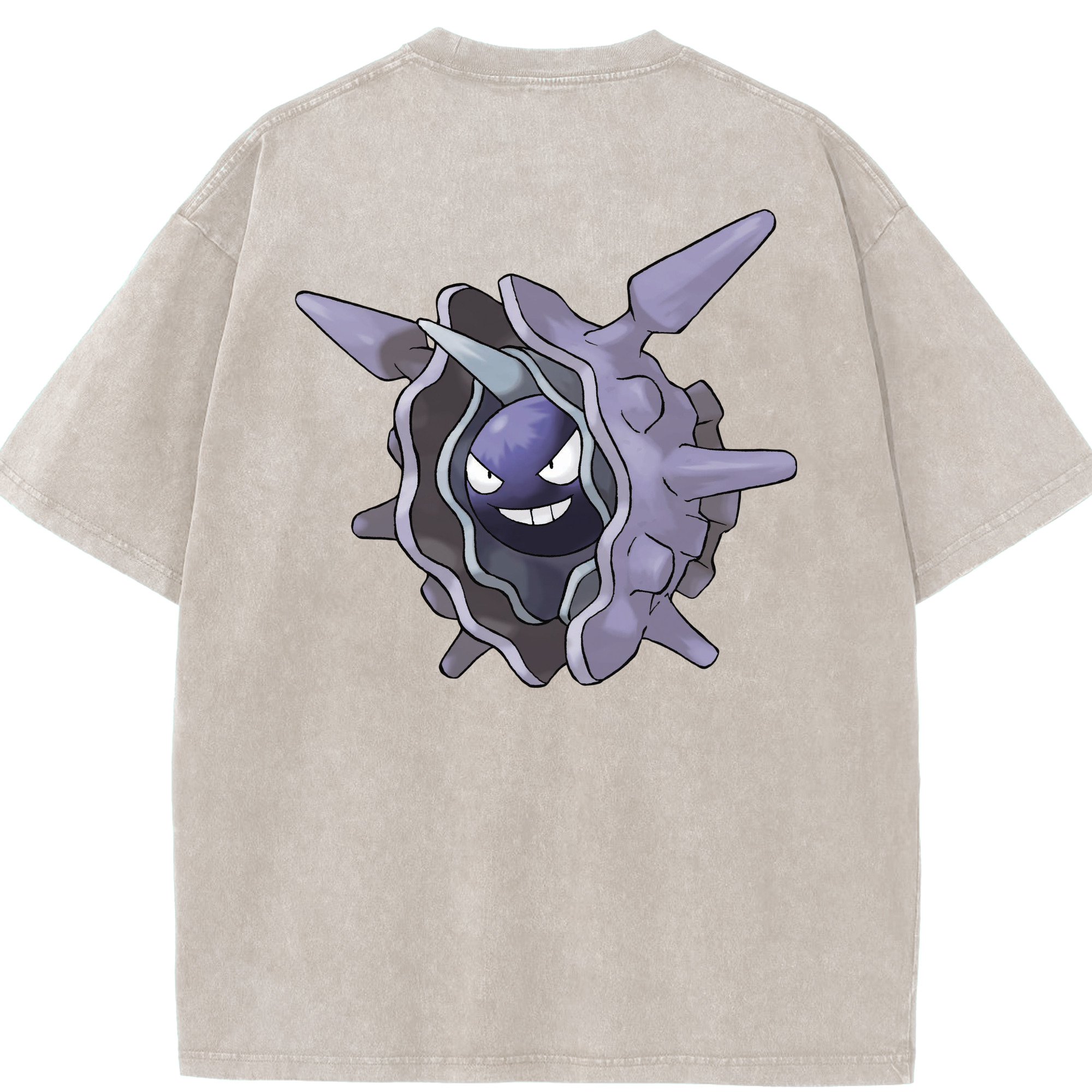 （画像用） ポケットモンスター Pokémon 綿100% ヴィンテージ風 半袖Tシャツ（背面プリント）