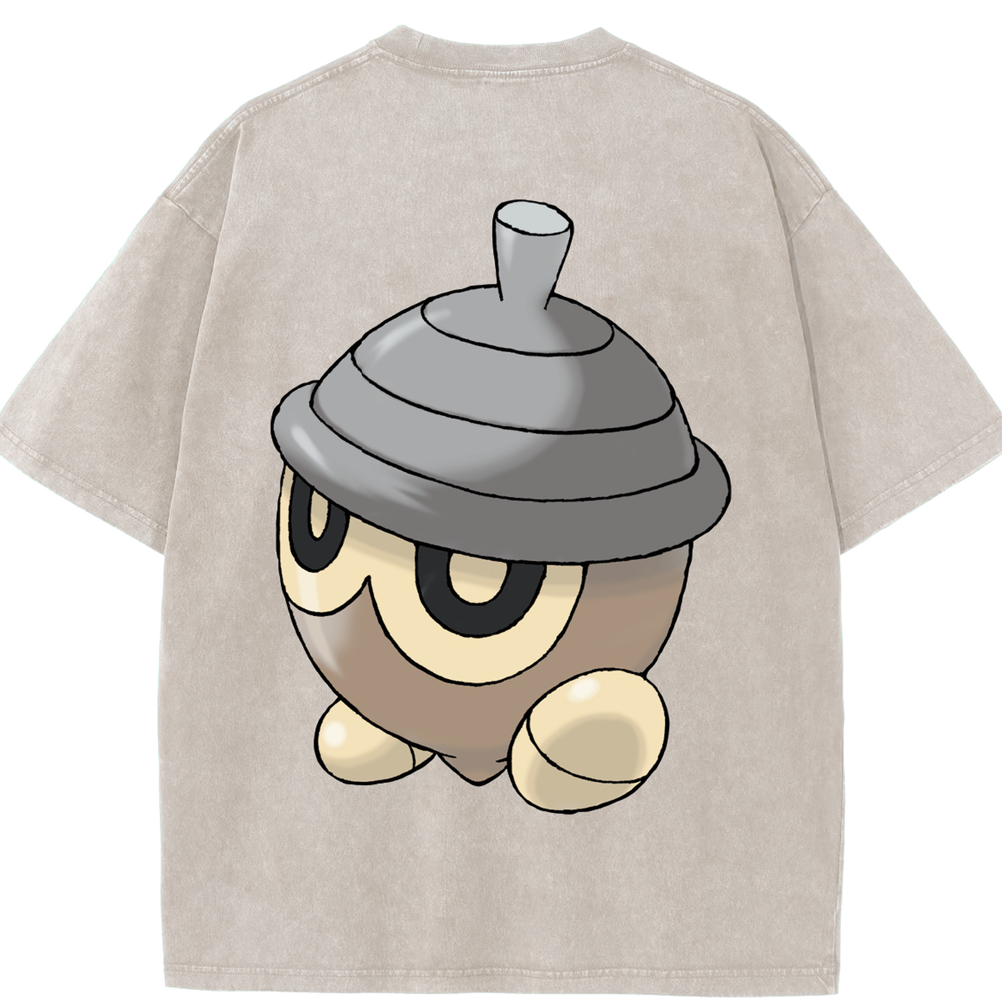 （画像用） ポケットモンスター Pokémon 綿100% ヴィンテージ風 半袖Tシャツ（背面プリント）