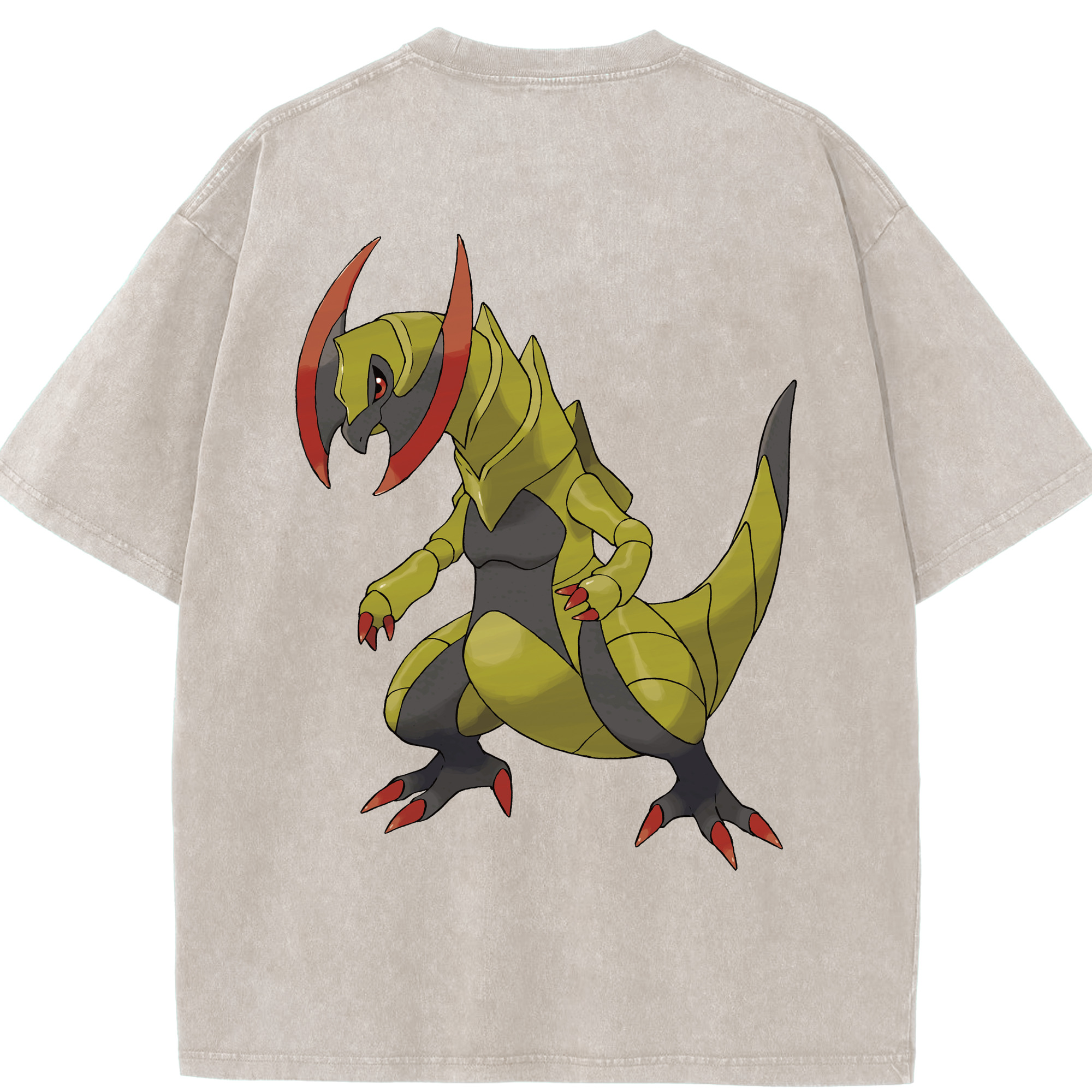 （画像用） ポケットモンスター Pokémon 綿100% ヴィンテージ風 半袖Tシャツ（背面プリント）
