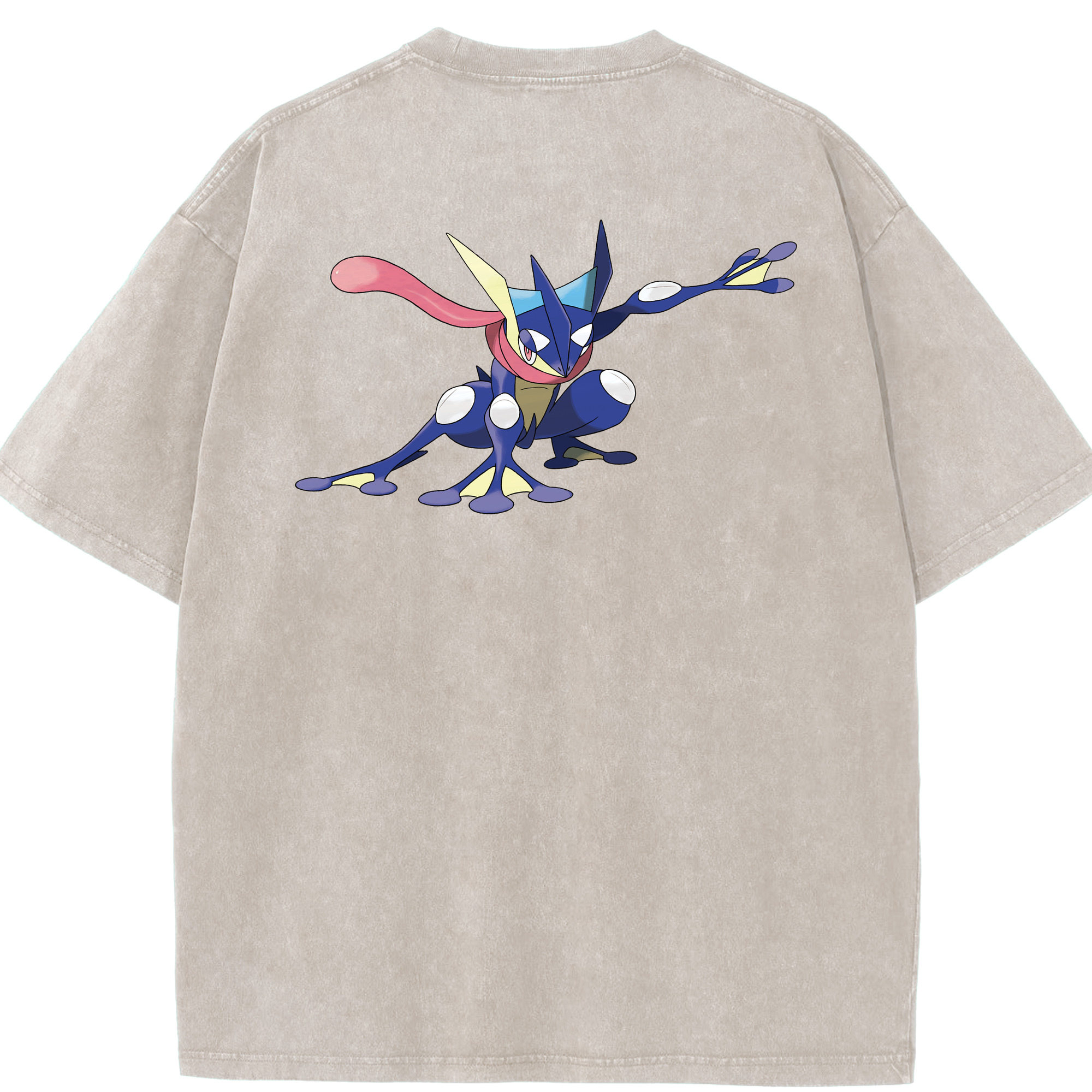 （画像用） ポケットモンスター Pokémon 綿100% ヴィンテージ風 半袖Tシャツ（背面プリント）