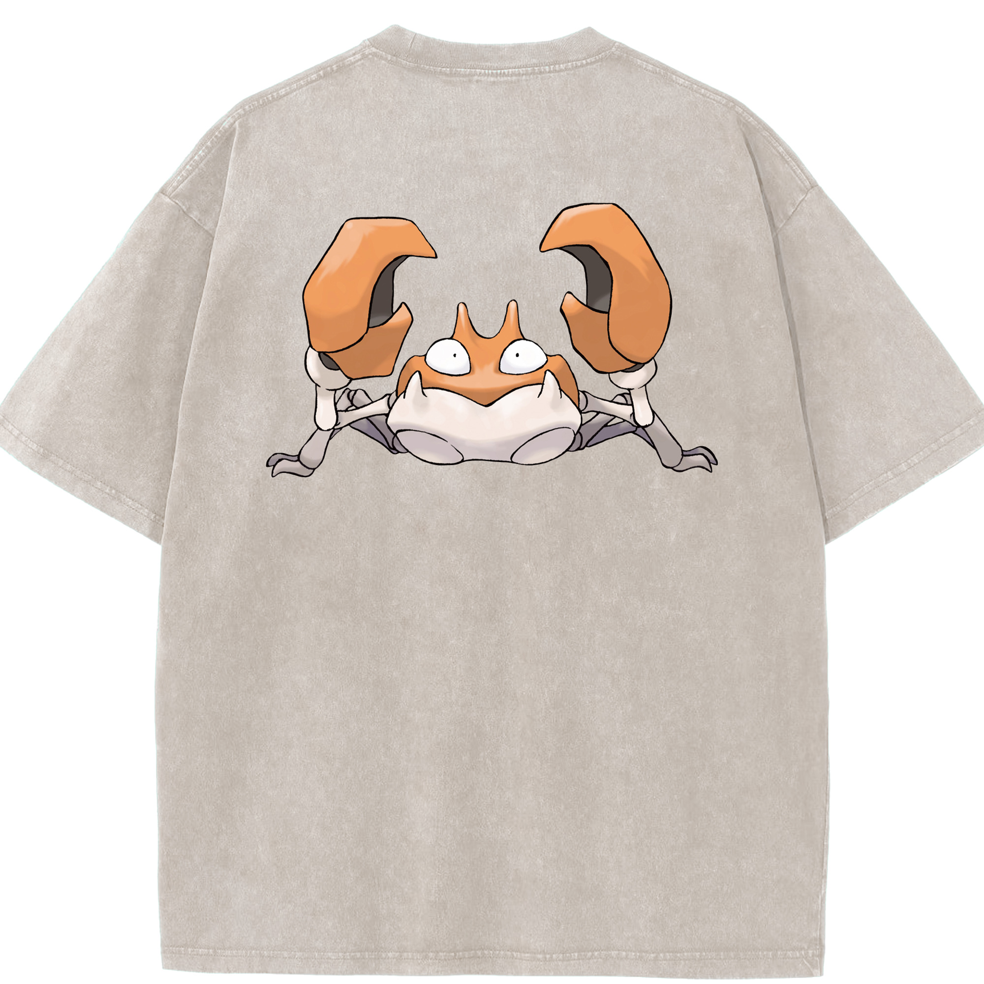 （画像用） ポケットモンスター Pokémon 綿100% ヴィンテージ風 半袖Tシャツ（背面プリント）