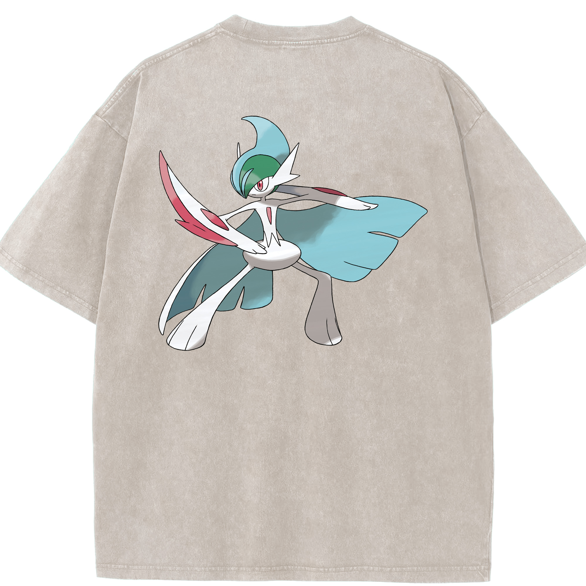 （画像用） ポケットモンスター Pokémon 綿100% ヴィンテージ風 半袖Tシャツ（背面プリント）