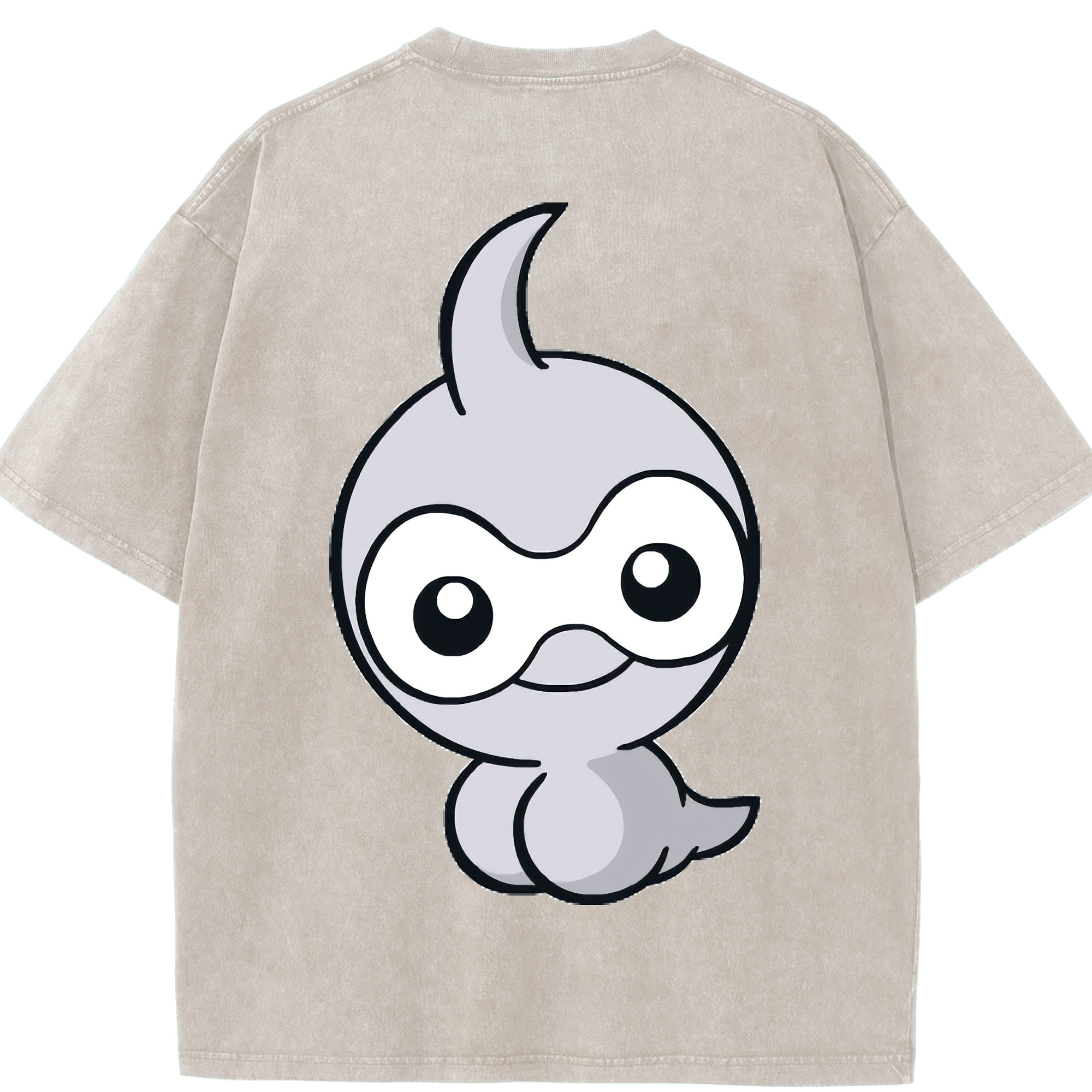 （画像用） ポケットモンスター Pokémon 綿100% ヴィンテージ風 半袖Tシャツ（背面プリント）