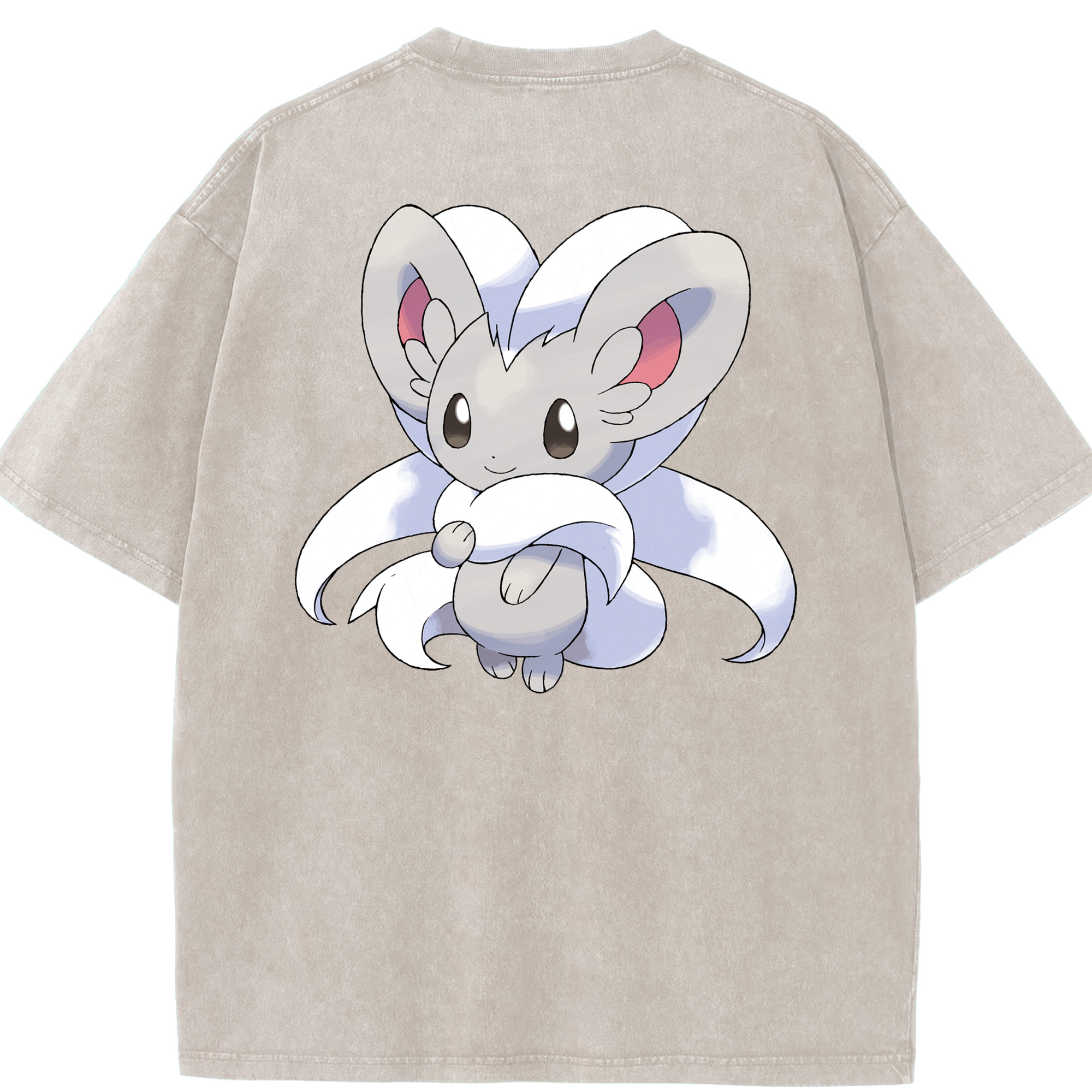 （画像用） ポケットモンスター Pokémon 綿100% ヴィンテージ風 半袖Tシャツ（背面プリント）