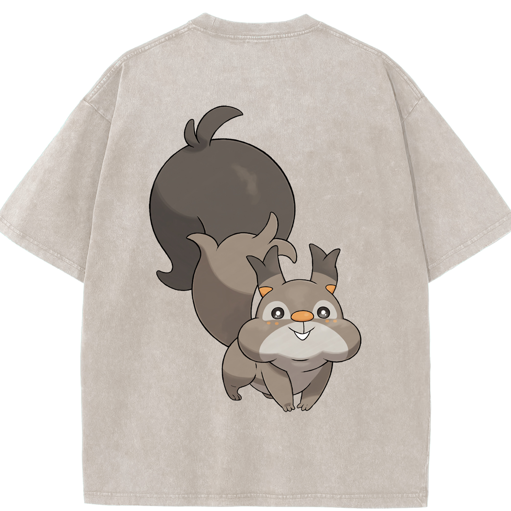 （画像用） ポケットモンスター Pokémon 綿100% ヴィンテージ風 半袖Tシャツ（背面プリント）