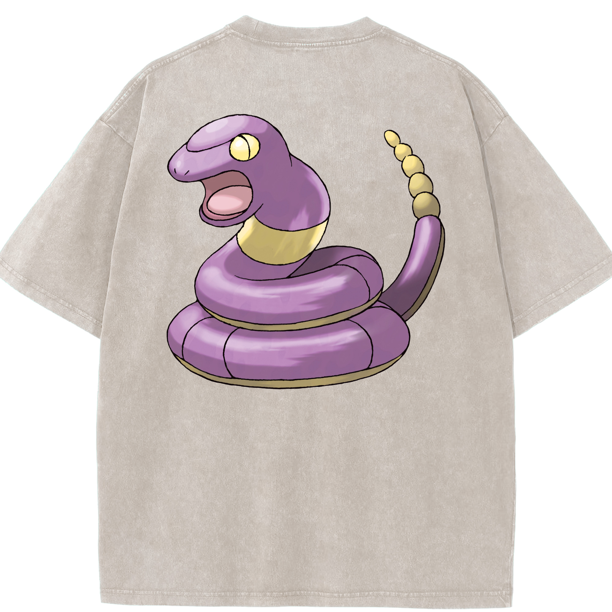（画像用） ポケットモンスター Pokémon 綿100% ヴィンテージ風 半袖Tシャツ（背面プリント）