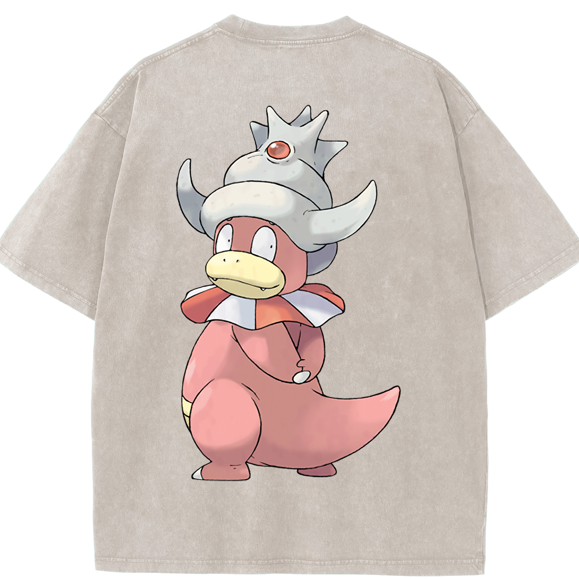 （画像用） ポケットモンスター Pokémon 綿100% ヴィンテージ風 半袖Tシャツ（背面プリント）