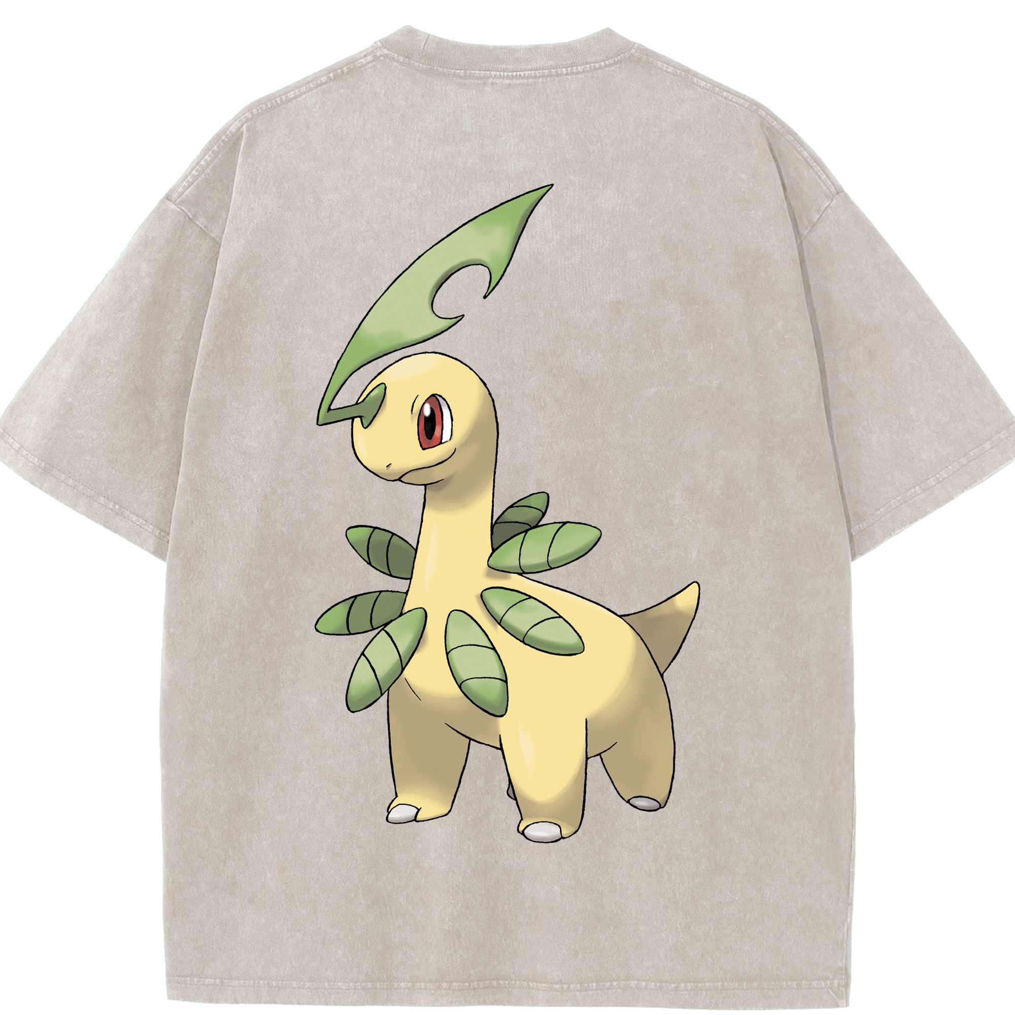 （画像用） ポケットモンスター Pokémon 綿100% ヴィンテージ風 半袖Tシャツ（背面プリント）
