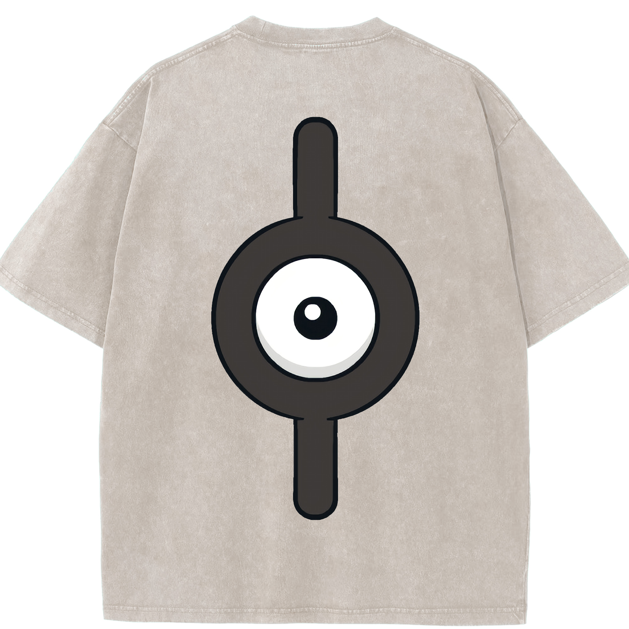 （画像用） ポケットモンスター Pokémon 綿100% ヴィンテージ風 半袖Tシャツ（背面プリント）