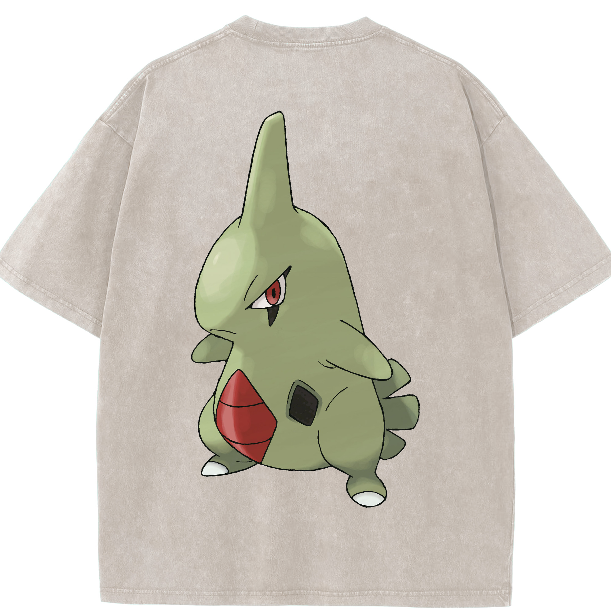 （画像用） ポケットモンスター Pokémon 綿100% ヴィンテージ風 半袖Tシャツ（背面プリント）