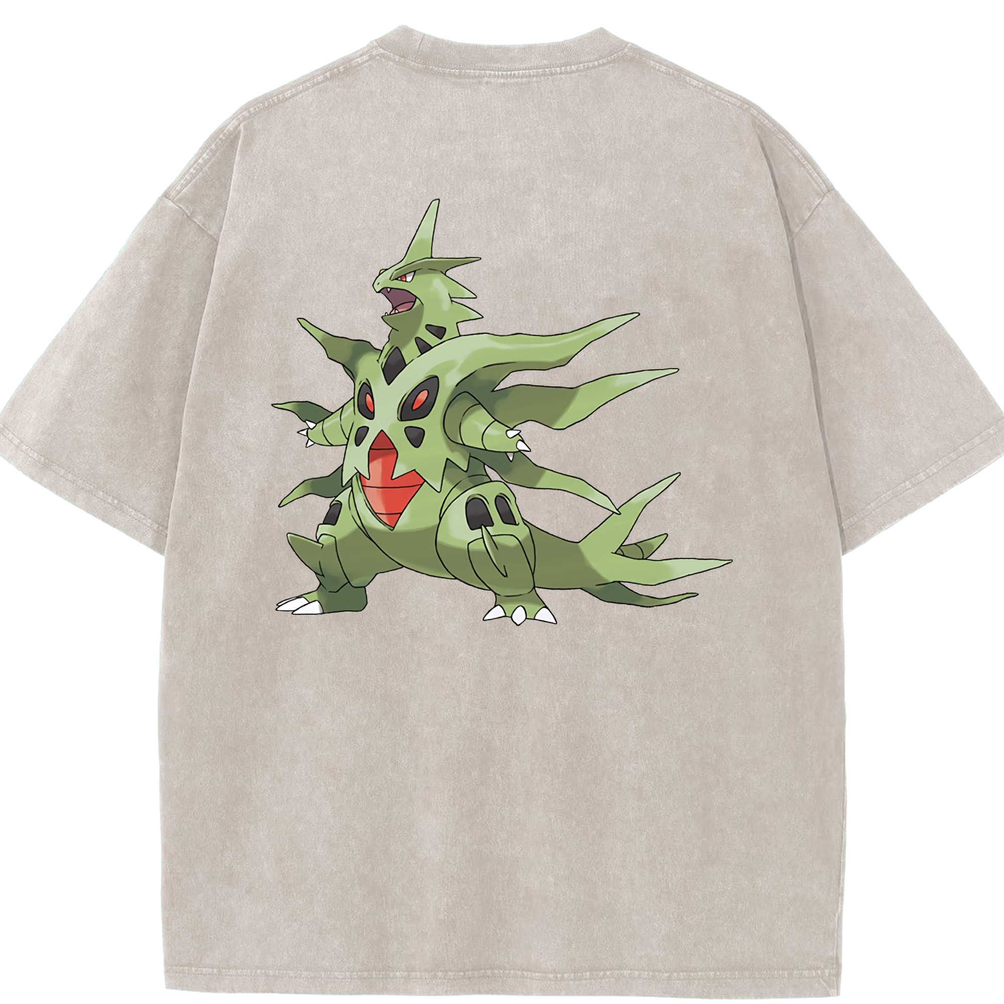 （画像用） ポケットモンスター Pokémon 綿100% ヴィンテージ風 半袖Tシャツ（背面プリント）