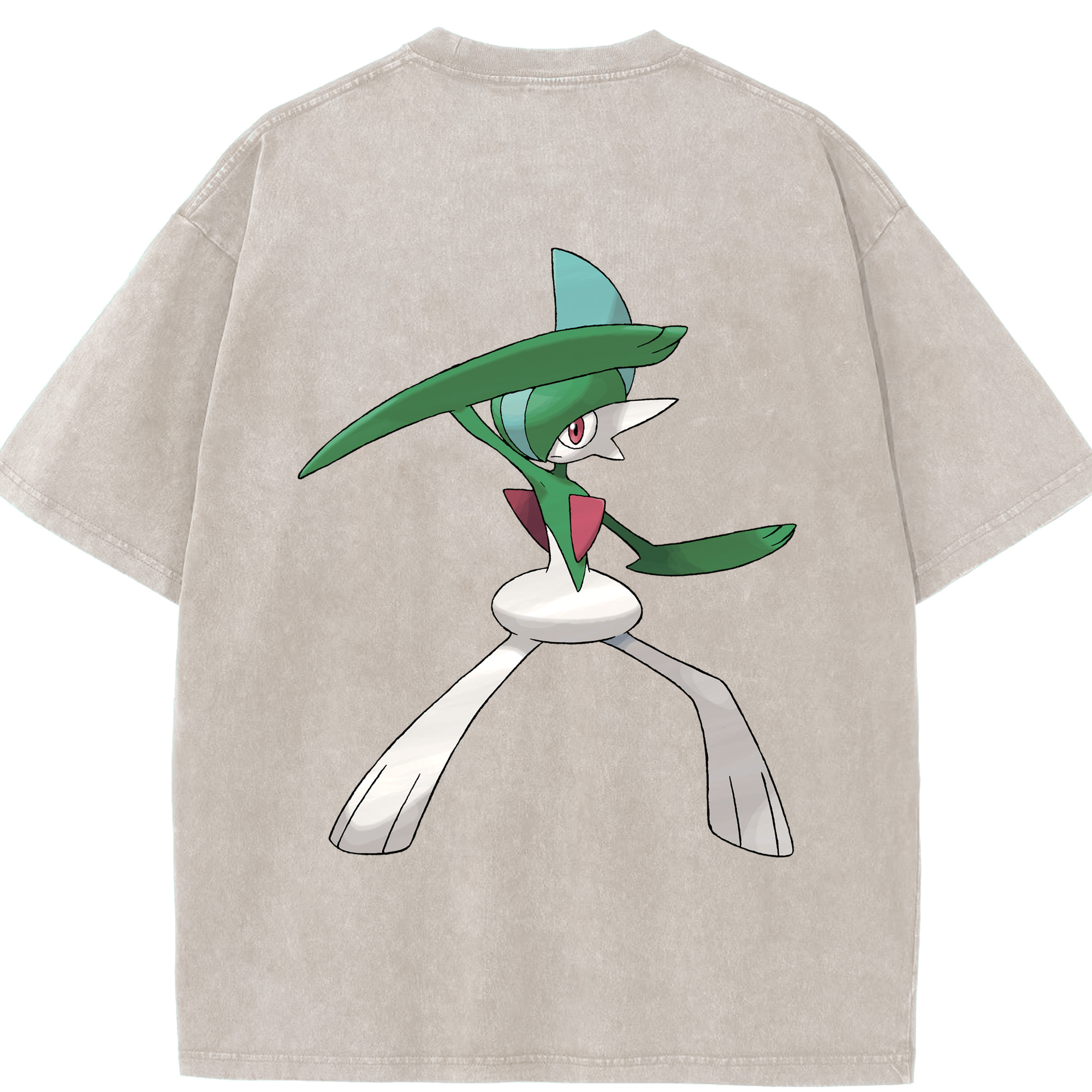 （画像用） ポケットモンスター Pokémon 綿100% ヴィンテージ風 半袖Tシャツ（背面プリント）