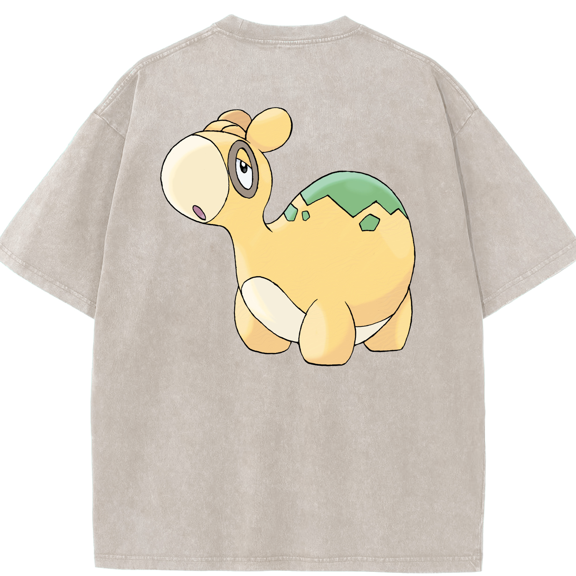 （画像用） ポケットモンスター Pokémon 綿100% ヴィンテージ風 半袖Tシャツ（背面プリント）