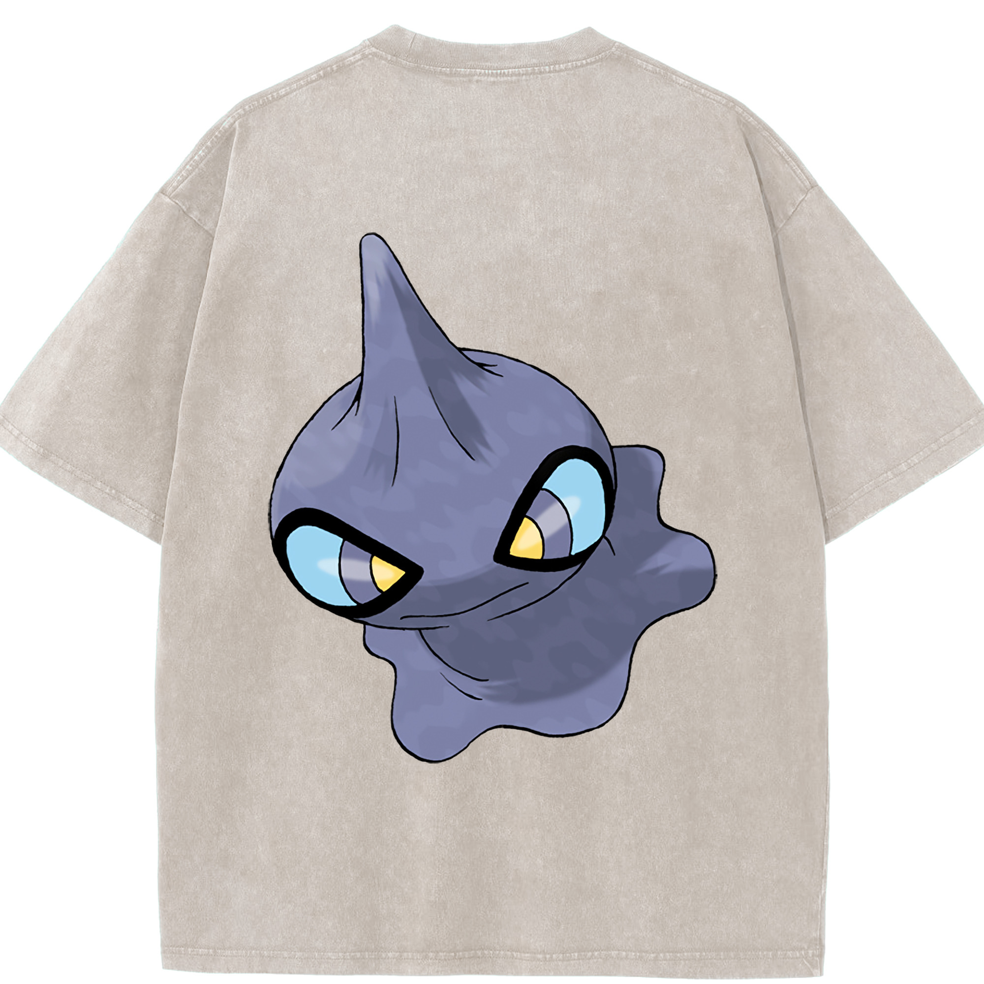 （画像用） ポケットモンスター Pokémon 綿100% ヴィンテージ風 半袖Tシャツ（背面プリント）