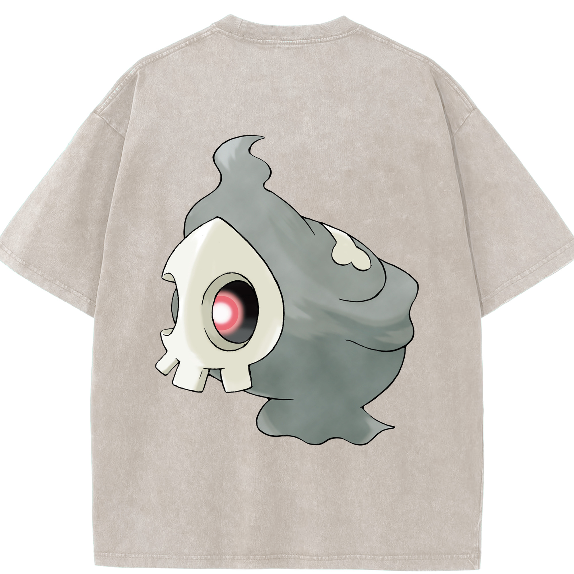 （画像用） ポケットモンスター Pokémon 綿100% ヴィンテージ風 半袖Tシャツ（背面プリント）