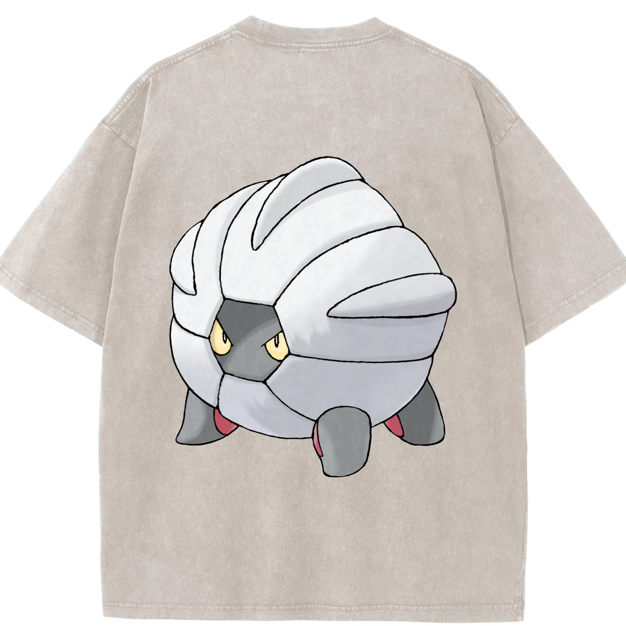（画像用） ポケットモンスター Pokémon 綿100% ヴィンテージ風 半袖Tシャツ（背面プリント）