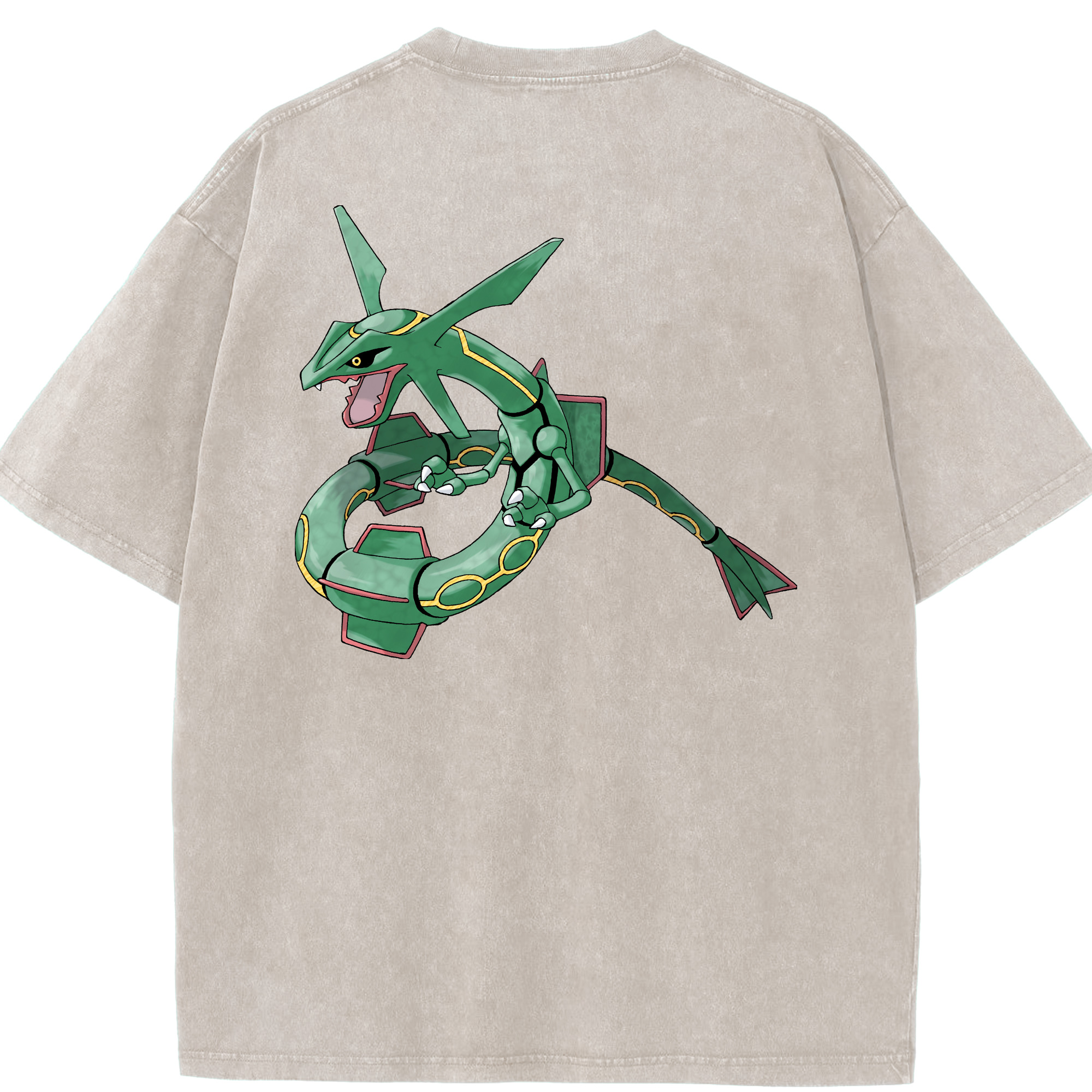 （画像用） ポケットモンスター Pokémon 綿100% ヴィンテージ風 半袖Tシャツ（背面プリント）