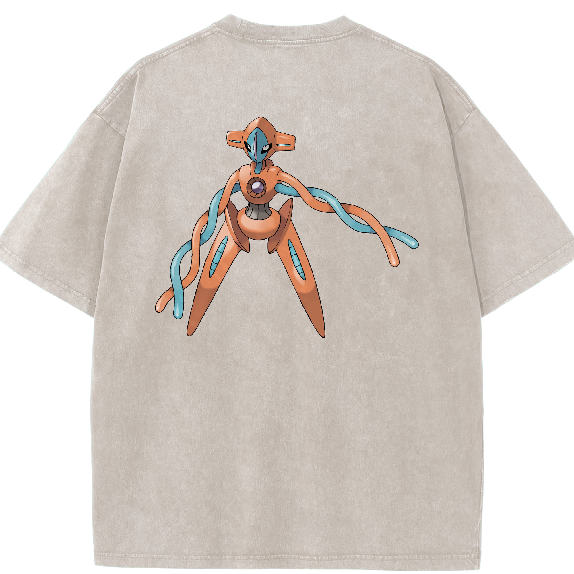 （画像用） ポケットモンスター Pokémon 綿100% ヴィンテージ風 半袖Tシャツ（背面プリント）