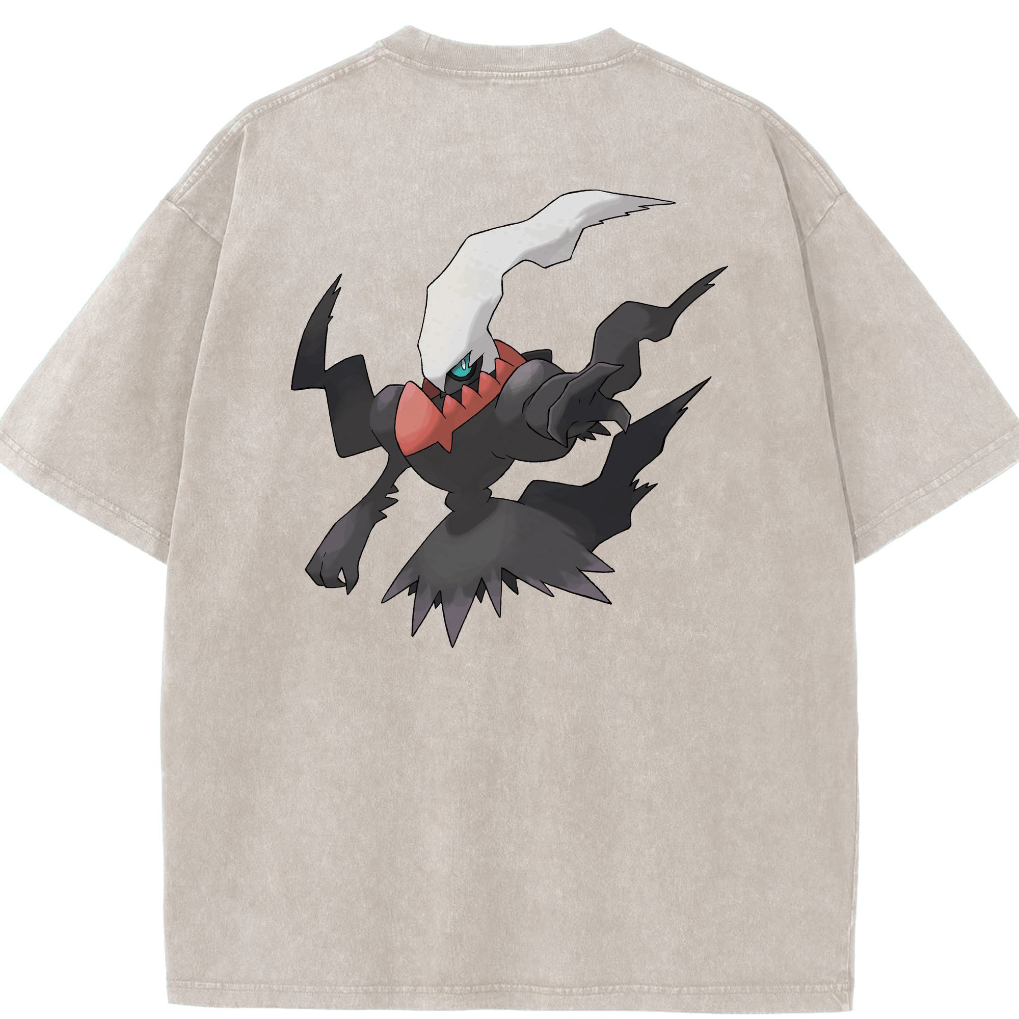 （画像用） ポケットモンスター Pokémon 綿100% ヴィンテージ風 半袖Tシャツ（背面プリント）