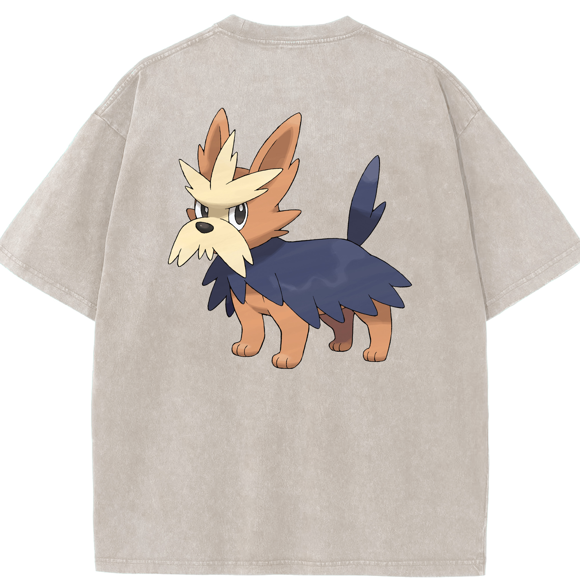 （画像用） ポケットモンスター Pokémon 綿100% ヴィンテージ風 半袖Tシャツ（背面プリント）
