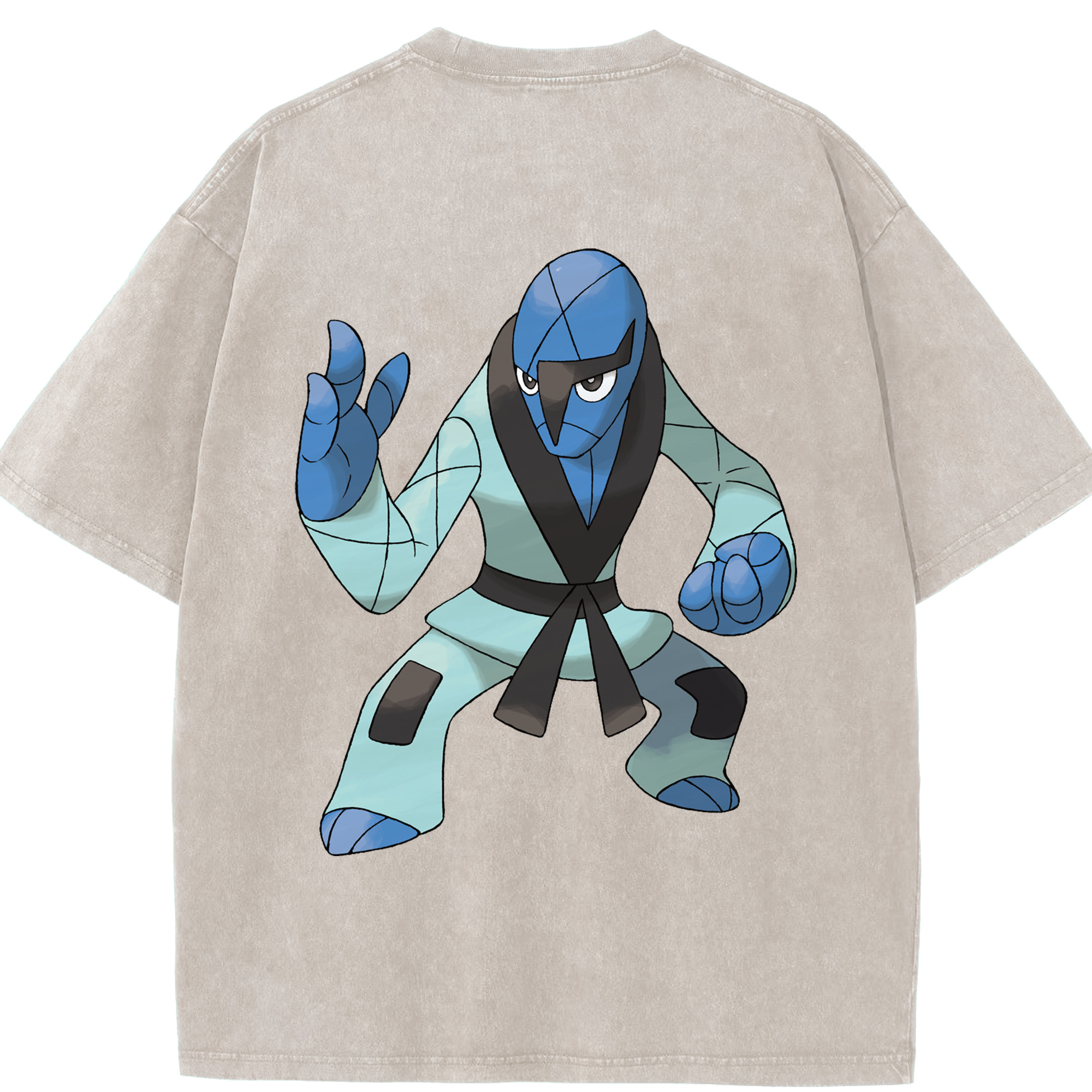 （画像用） ポケットモンスター Pokémon 綿100% ヴィンテージ風 半袖Tシャツ（背面プリント）