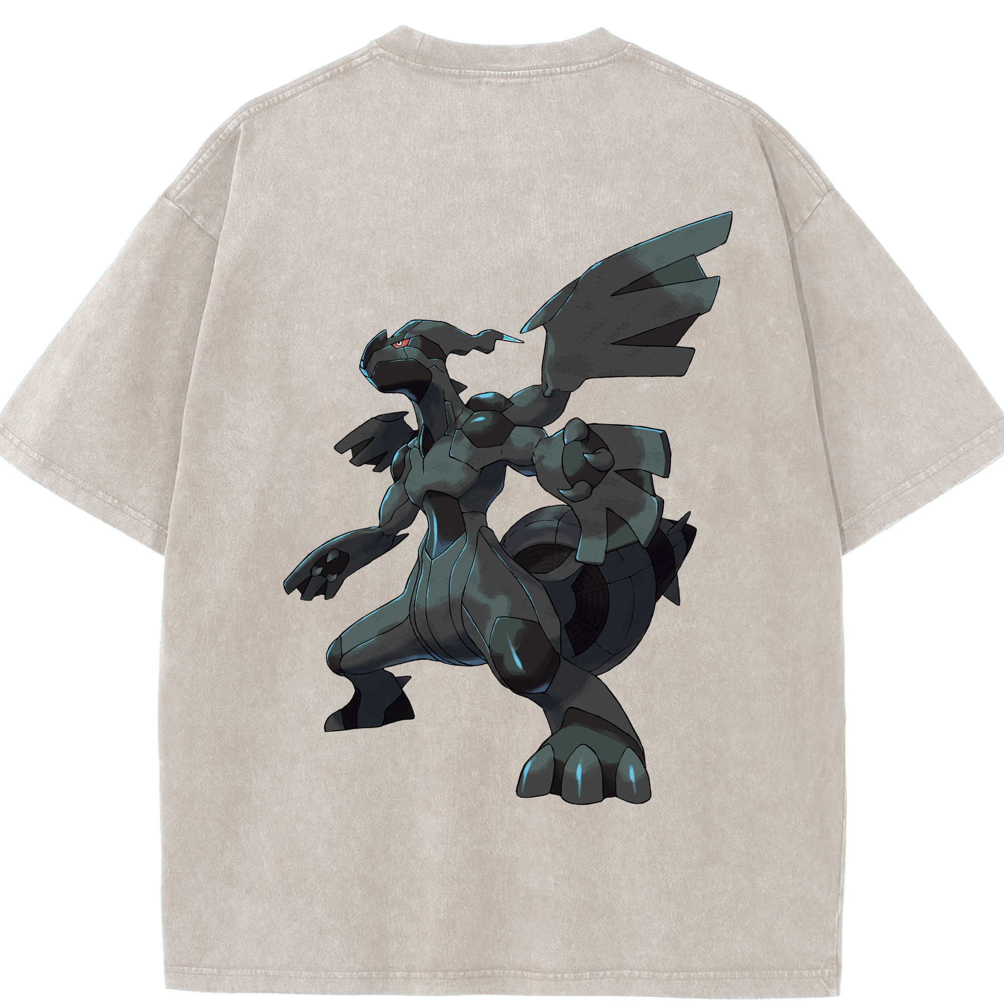（画像用） ポケットモンスター Pokémon 綿100% ヴィンテージ風 半袖Tシャツ（背面プリント）