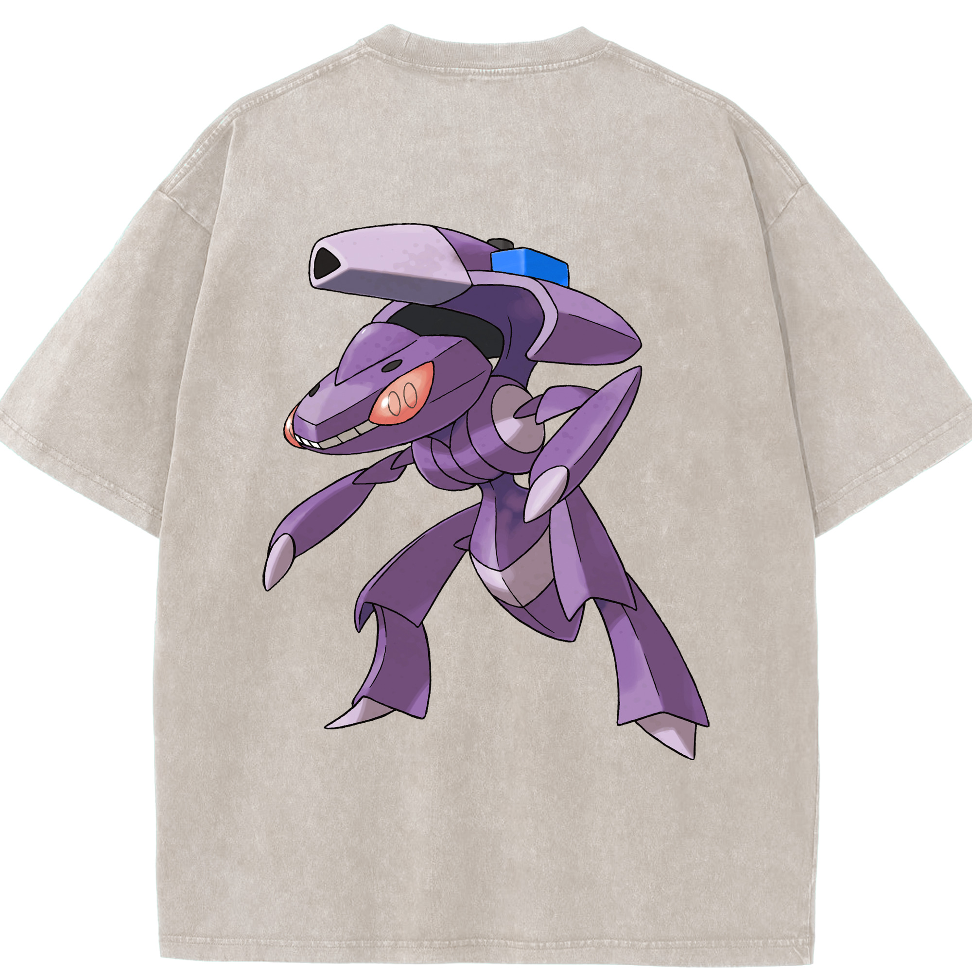 （画像用） ポケットモンスター Pokémon 綿100% ヴィンテージ風 半袖Tシャツ（背面プリント）