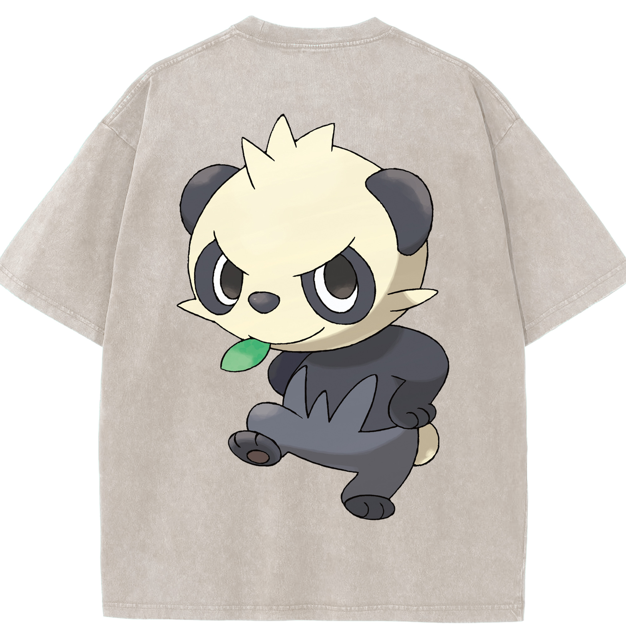 （画像用） ポケットモンスター Pokémon 綿100% ヴィンテージ風 半袖Tシャツ（背面プリント）