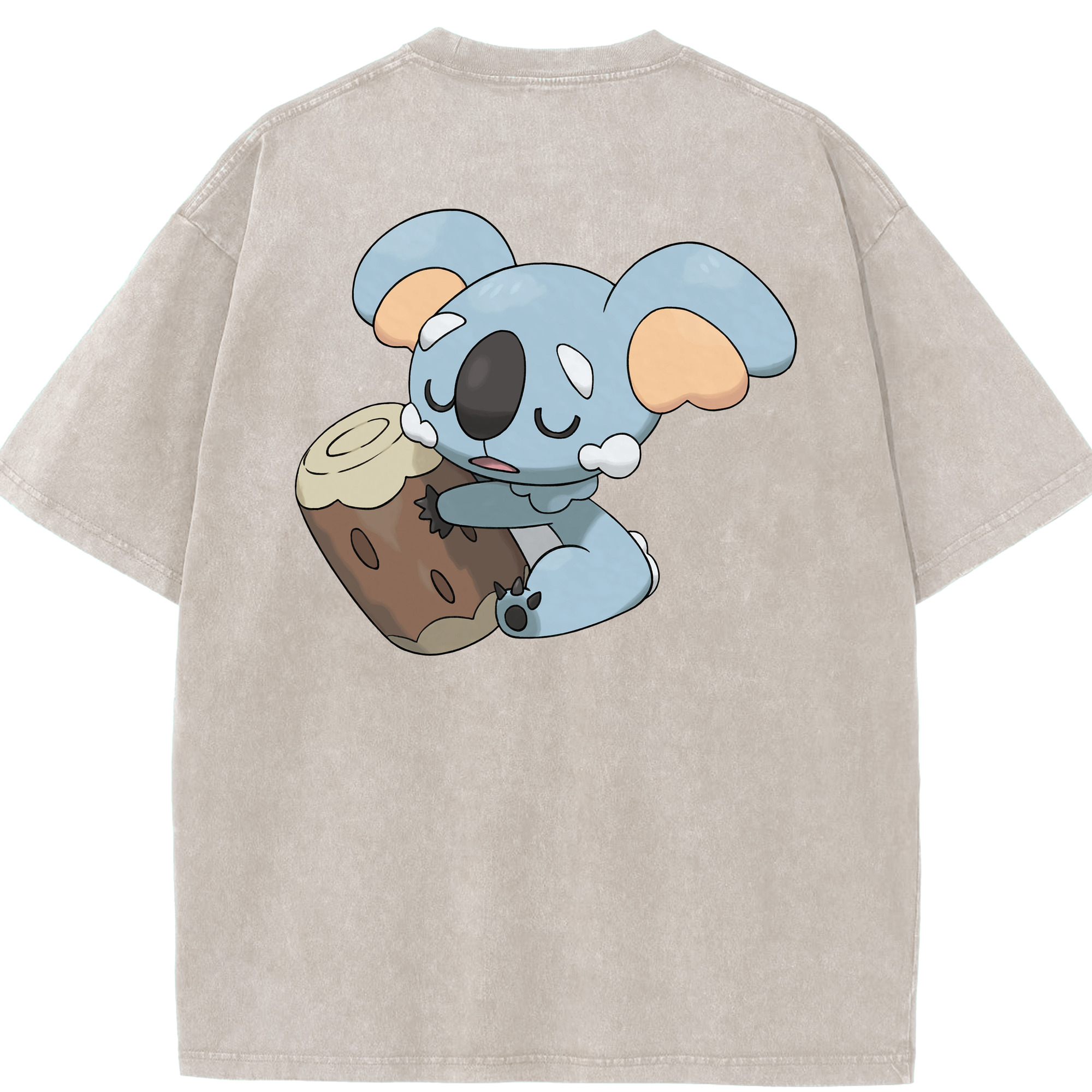 （画像用） ポケットモンスター Pokémon 綿100% ヴィンテージ風 半袖Tシャツ（背面プリント）