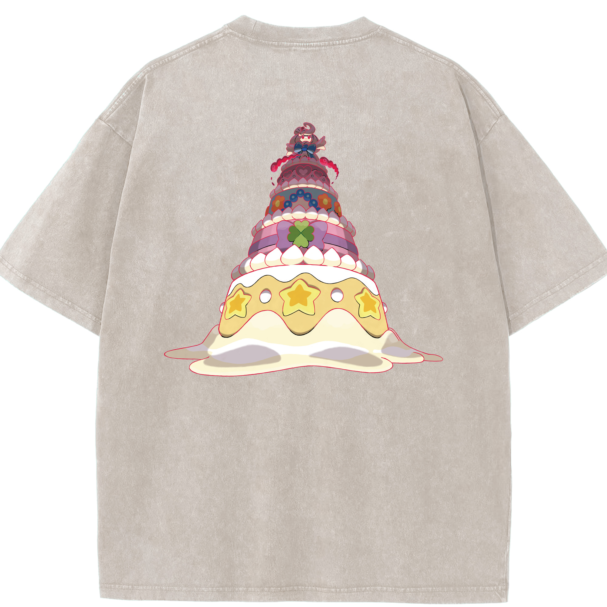 （画像用） ポケットモンスター Pokémon 綿100% ヴィンテージ風 半袖Tシャツ（背面プリント）
