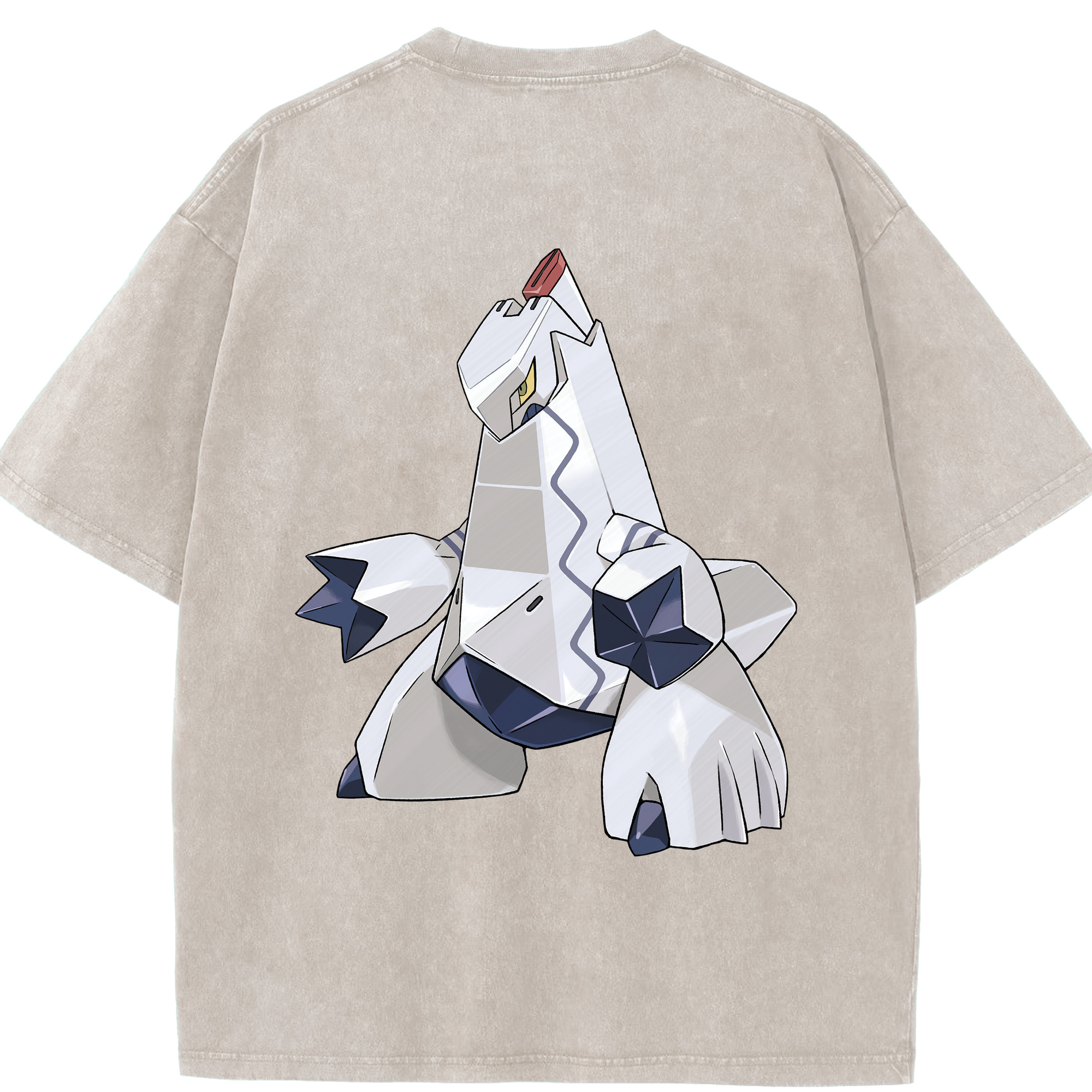 （画像用） ポケットモンスター Pokémon 綿100% ヴィンテージ風 半袖Tシャツ（背面プリント）