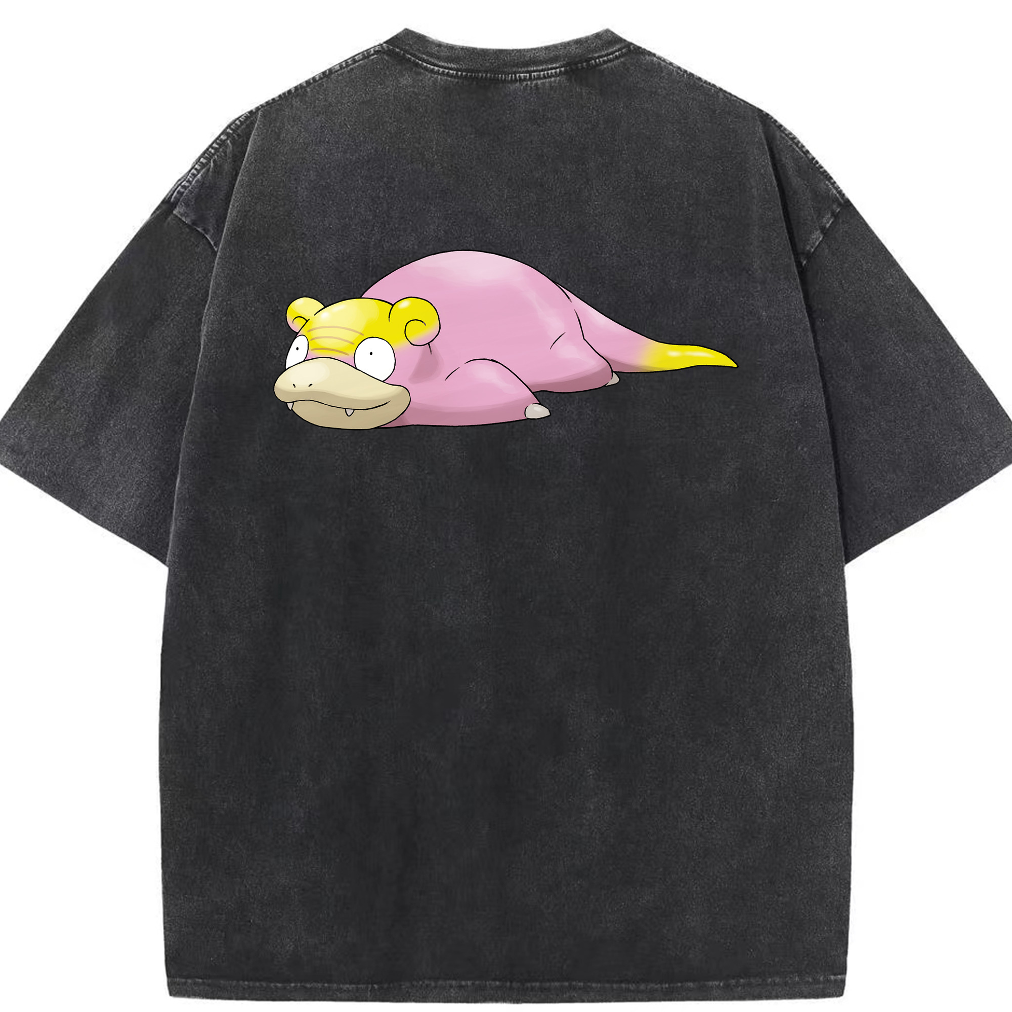 （画像用） ポケットモンスター Pokémon 綿100% ヴィンテージ風 半袖Tシャツ（背面プリント）