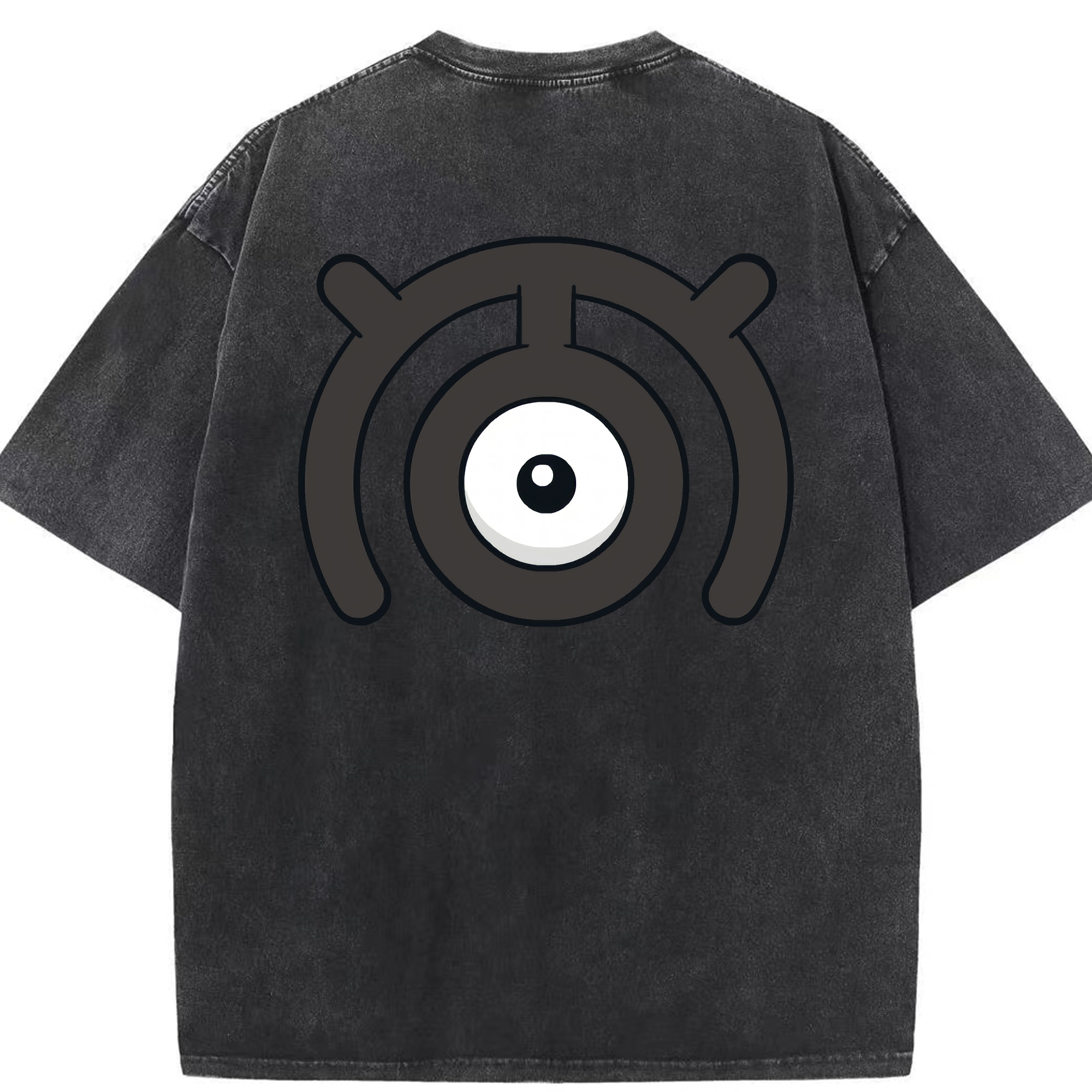 （画像用） ポケットモンスター Pokémon 綿100% ヴィンテージ風 半袖Tシャツ（背面プリント）