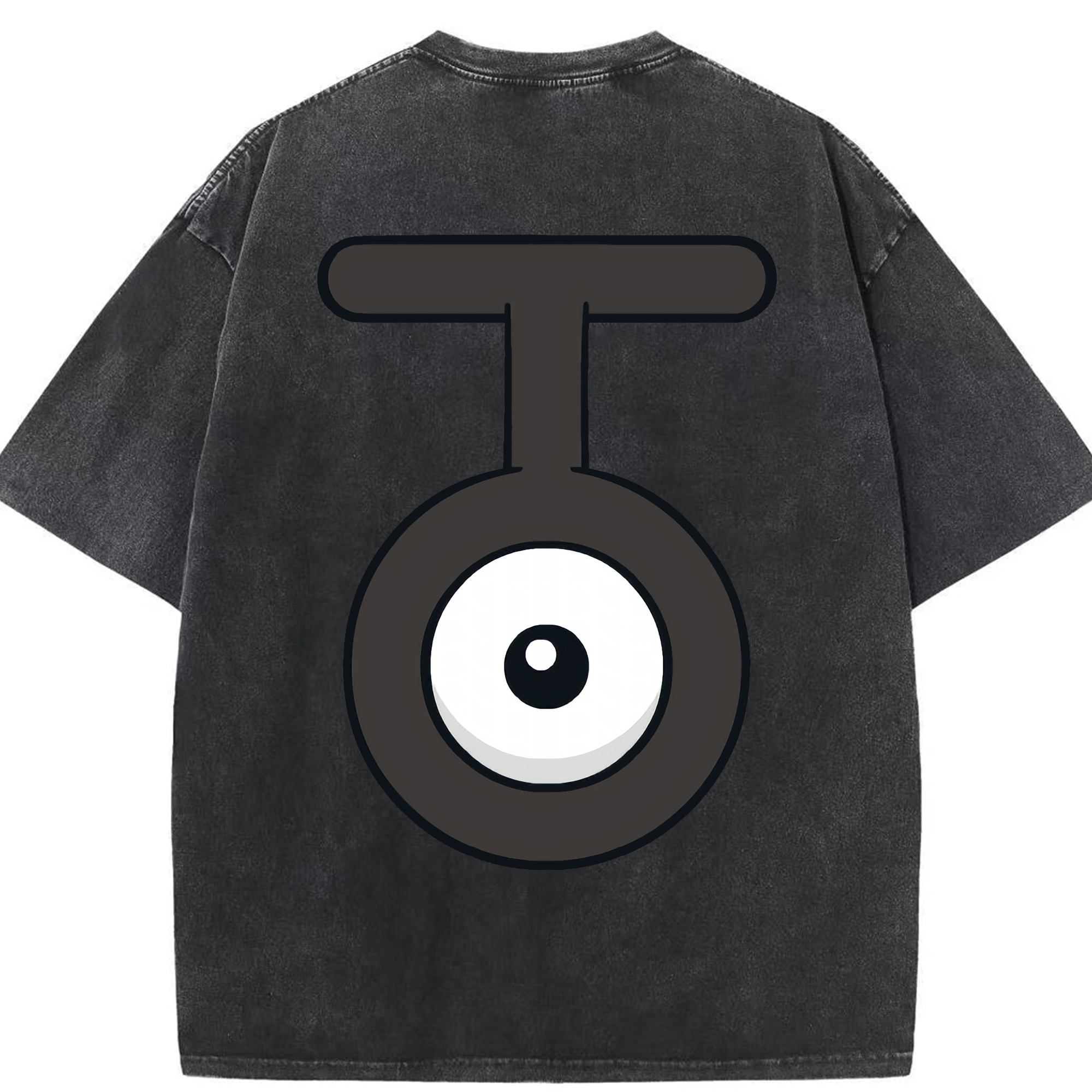 （画像用） ポケットモンスター Pokémon 綿100% ヴィンテージ風 半袖Tシャツ（背面プリント）