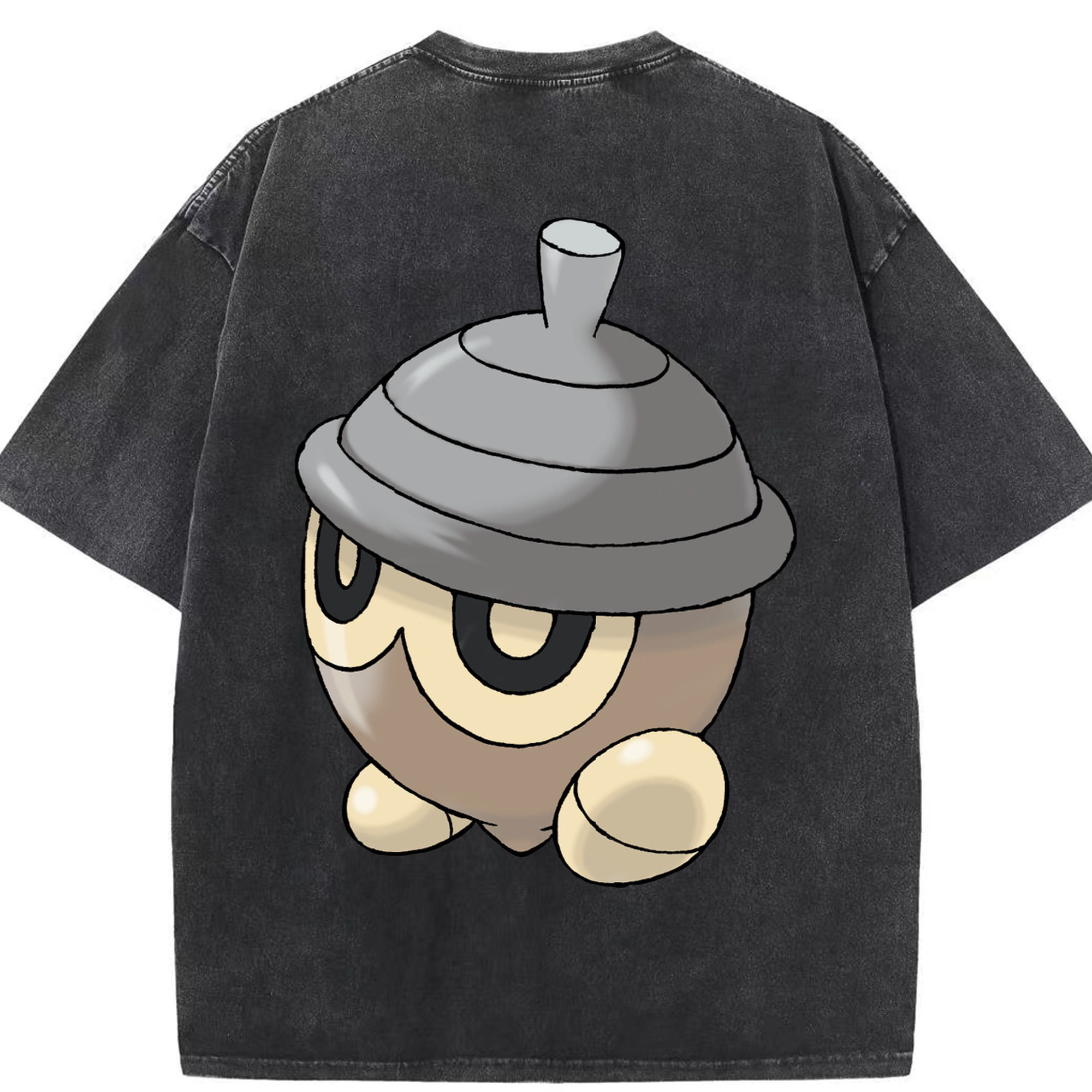 （画像用） ポケットモンスター Pokémon 綿100% ヴィンテージ風 半袖Tシャツ（背面プリント）