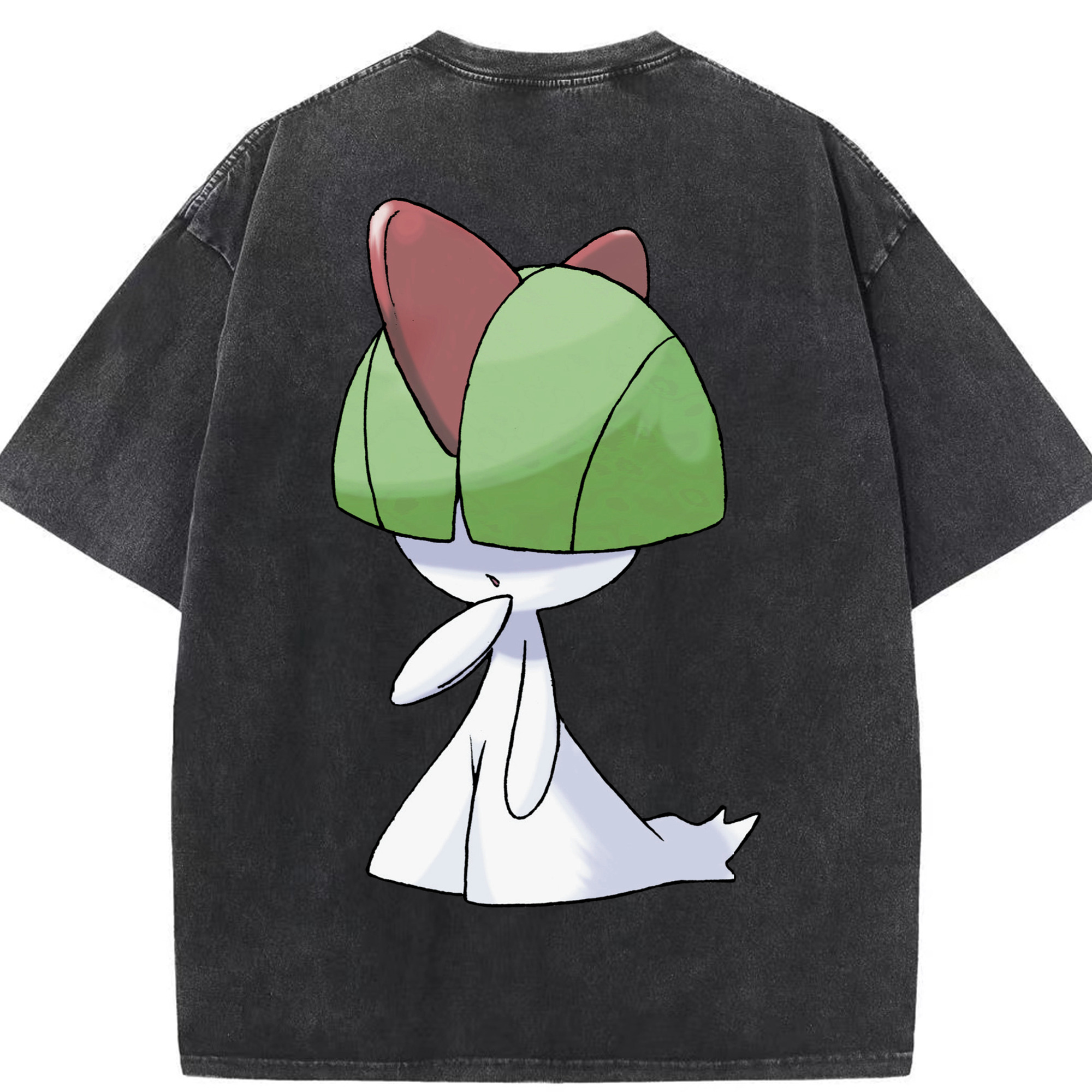 （画像用） ポケットモンスター Pokémon 綿100% ヴィンテージ風 半袖Tシャツ（背面プリント）
