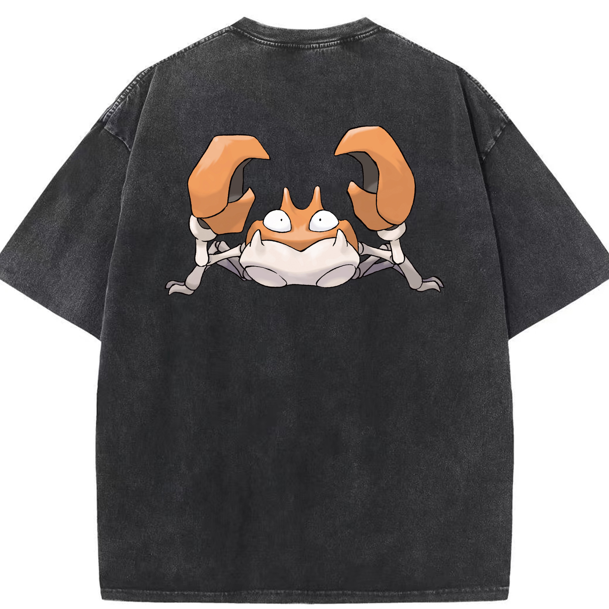 （画像用） ポケットモンスター Pokémon 綿100% ヴィンテージ風 半袖Tシャツ（背面プリント）