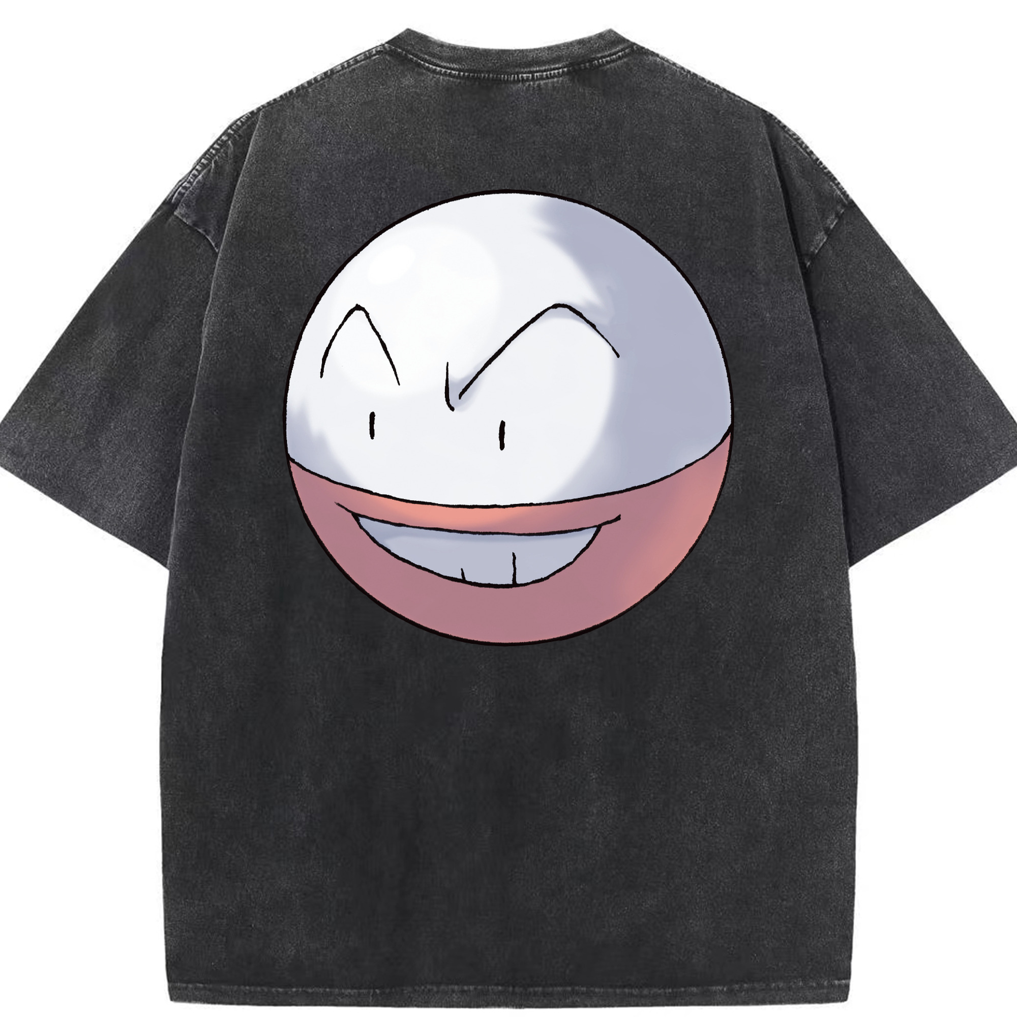 （画像用） ポケットモンスター Pokémon 綿100% ヴィンテージ風 半袖Tシャツ（背面プリント）